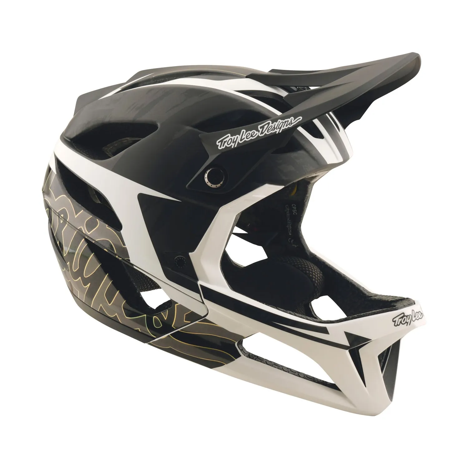 Troy Lee Designs Stage MIPS Casco Full Face Alpine Black