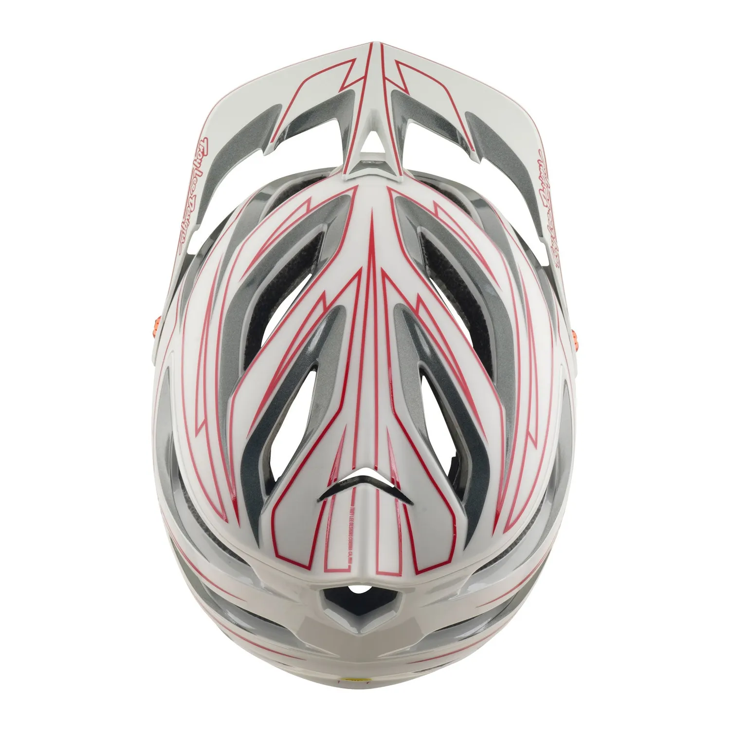 Troy Lee A3 Pinstripe casco bici grigio MIPS