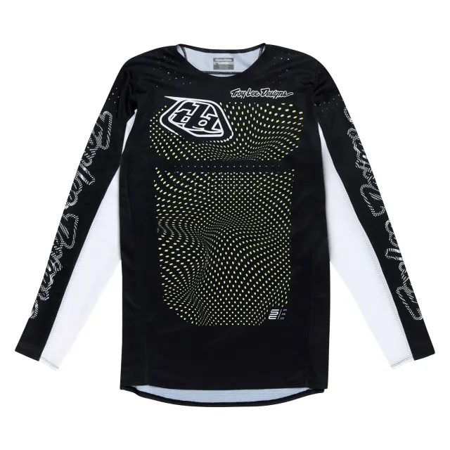 Troy Lee Designs SE Pro Vectra maglia motocross nera