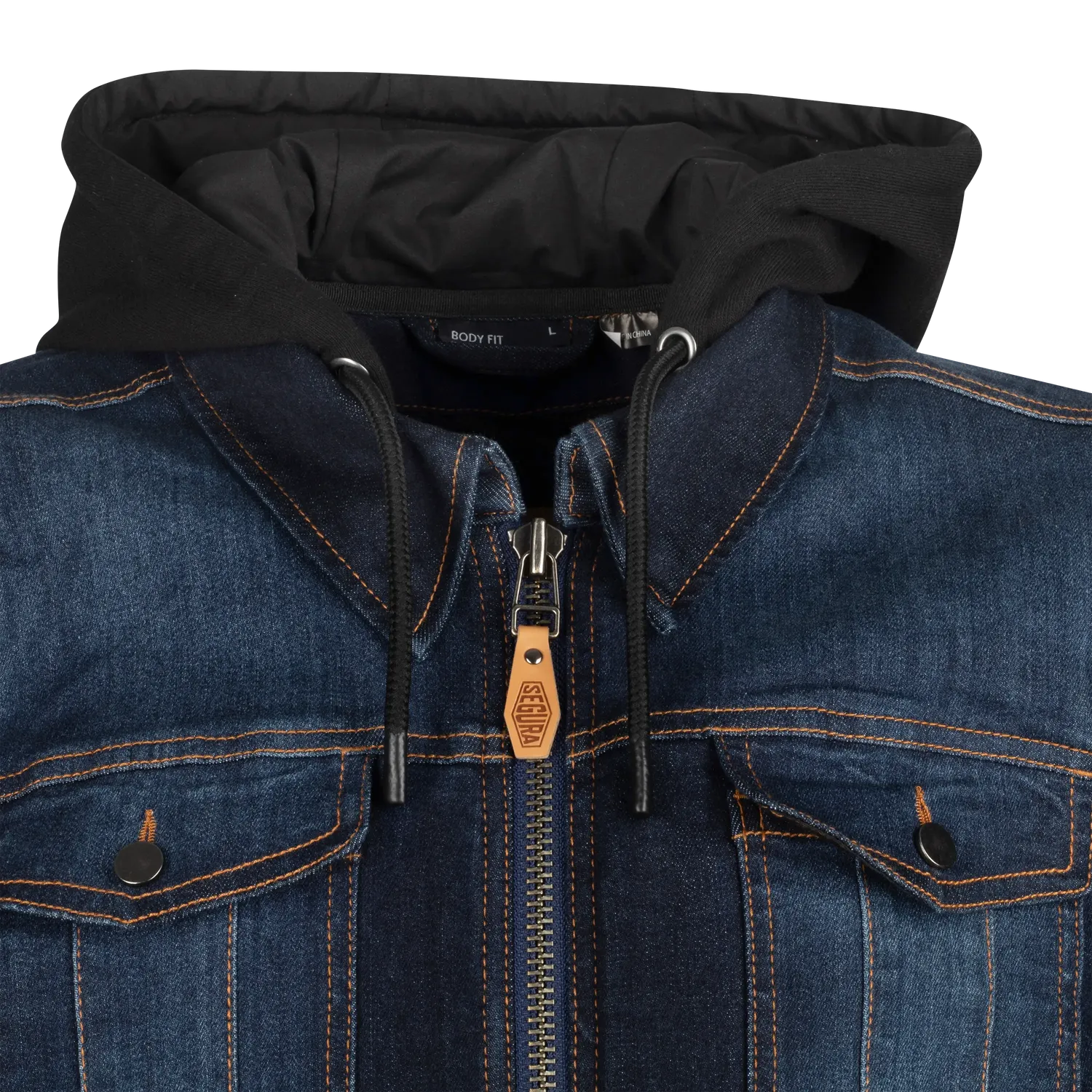 Segura Sunny giacca moto uomo blu denim