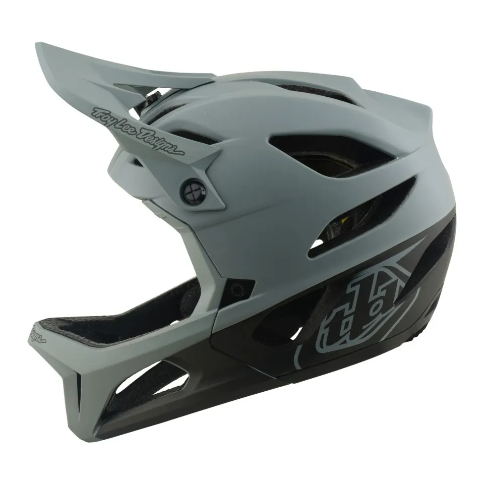 Troy Lee Designs Stage Drone casco full face grigio