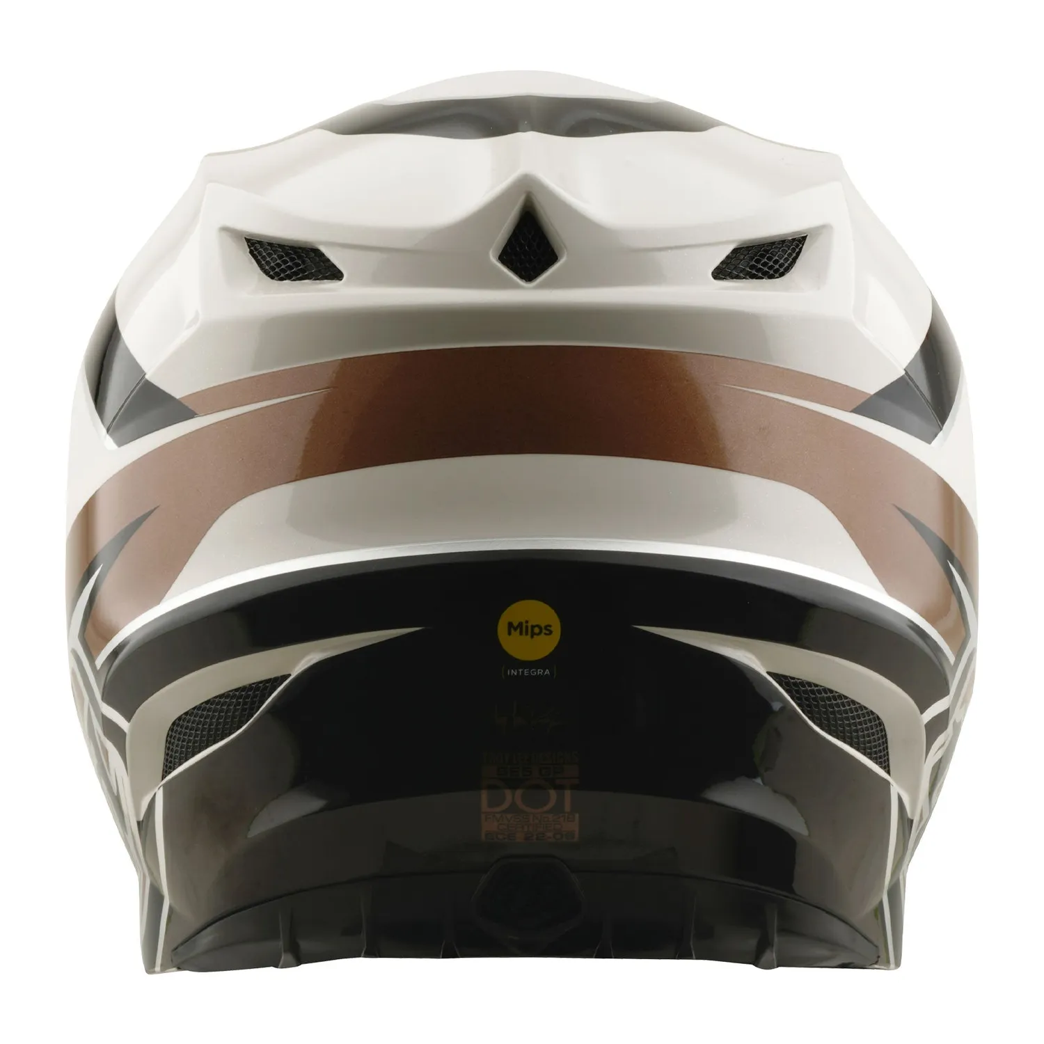 Troy Lee Designs SE5 Polycarbonate Stand Pumice casco moto MIPS