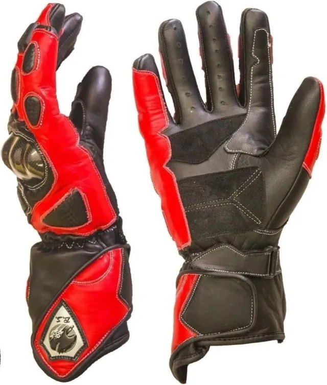 Bi Esse BS Moto guanti moto pelle XXL traforati