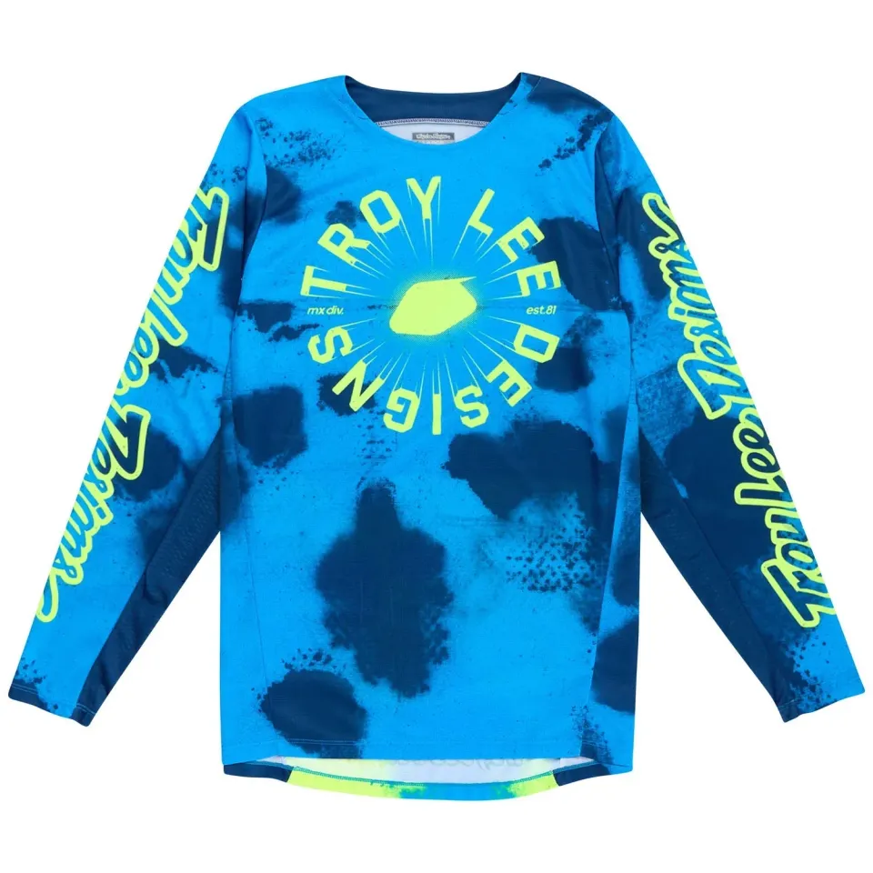Troy Lee Designs GP Pro maglia moto blu ventilata