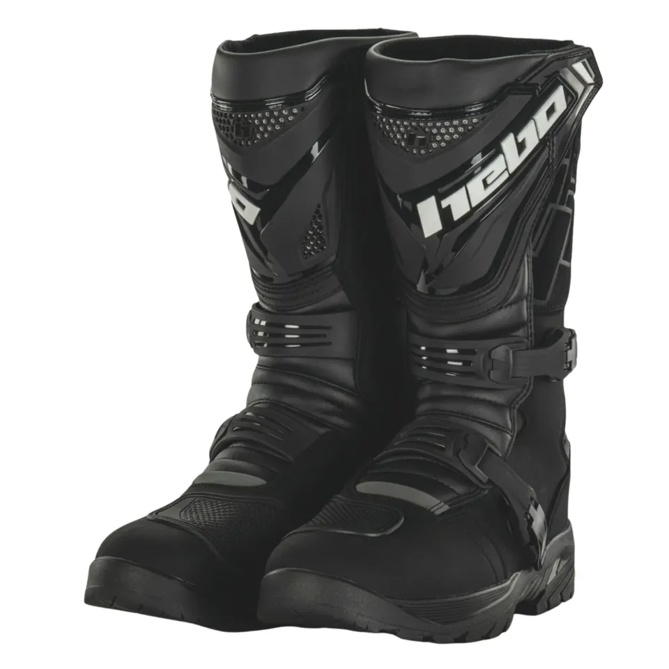Hebo Track stivali adventure neri impermeabili