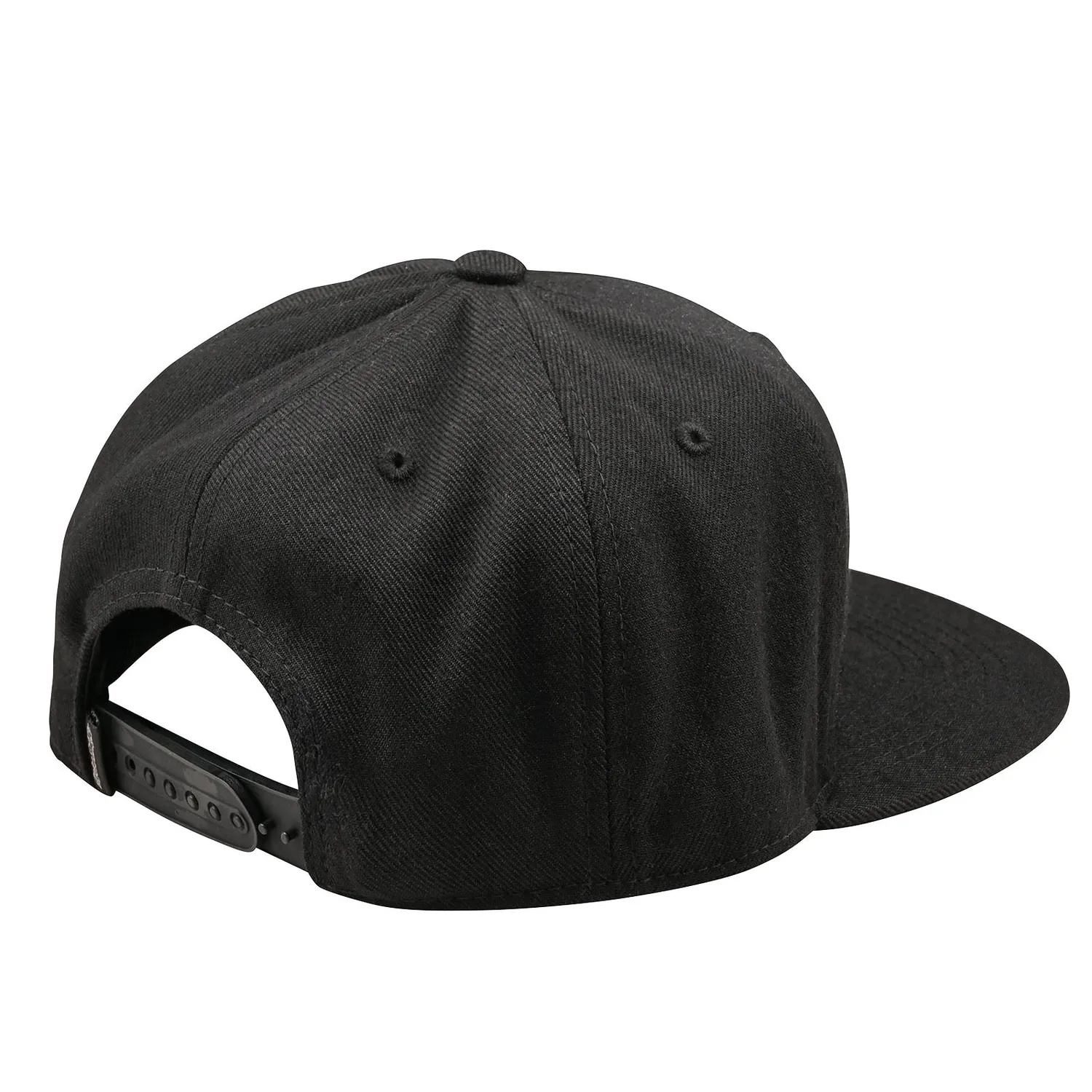 Troy Lee Designs Factory cappellino snapback nero visiera piatta