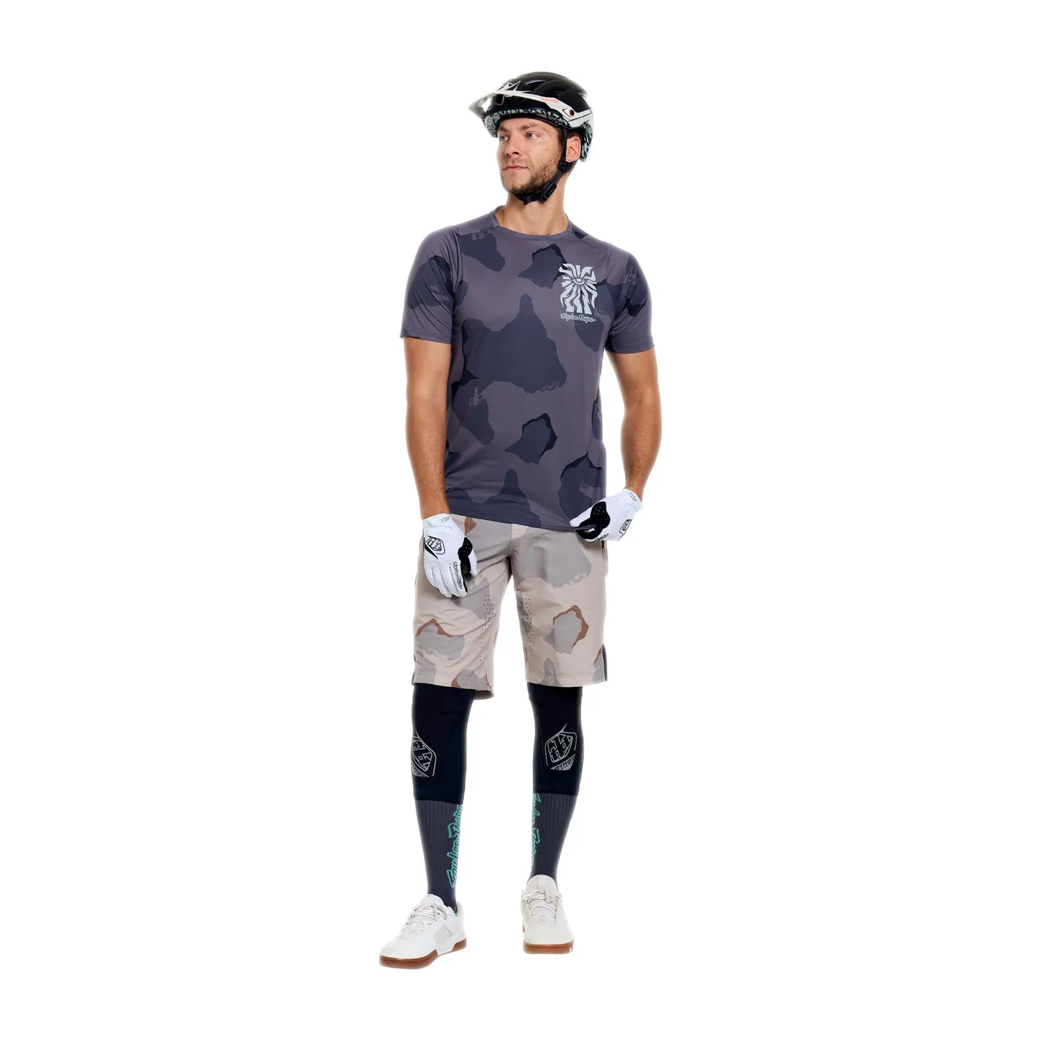 Troy Lee Designs Skyline Pro maglia mtb Carbon mimetica