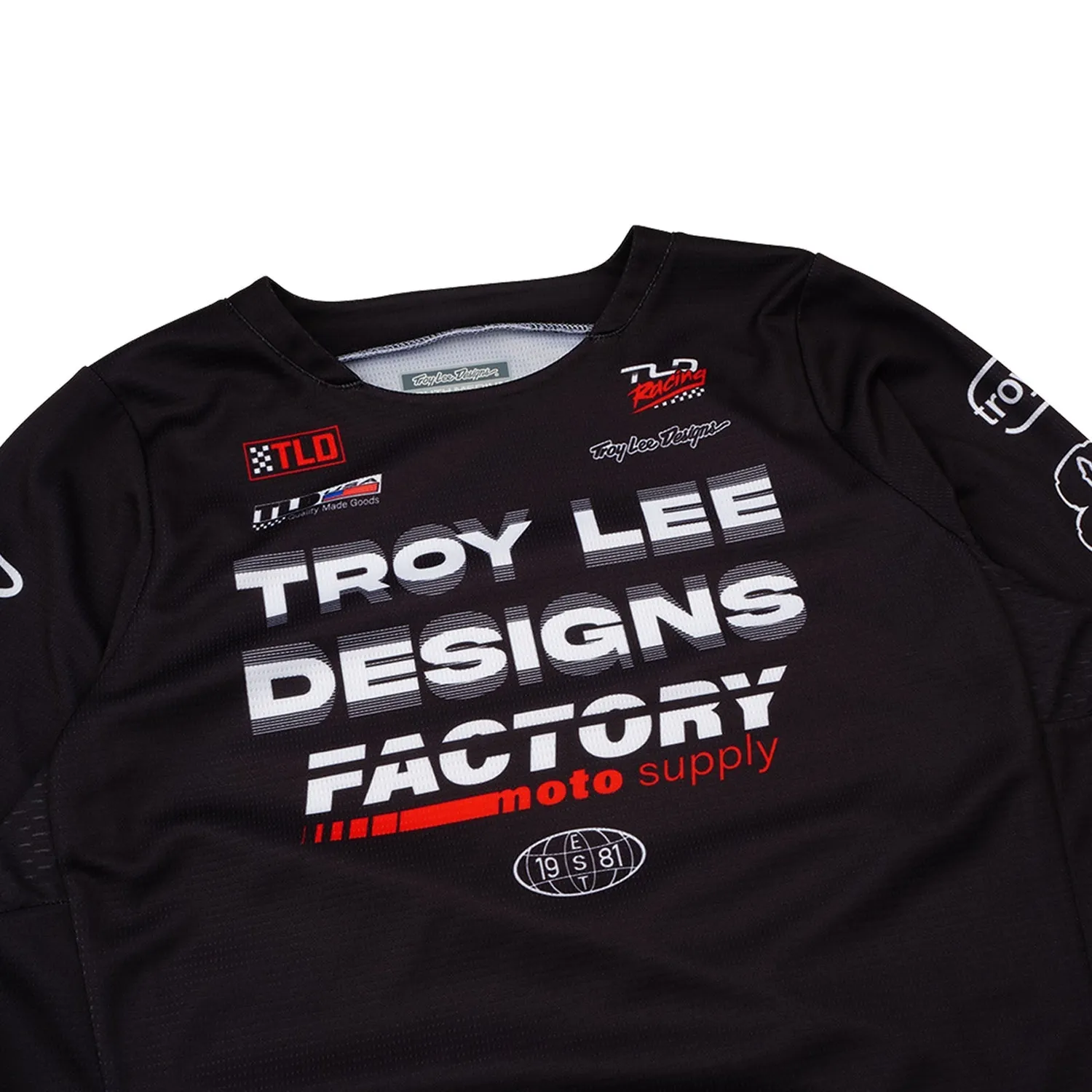 Troy Lee Designs GP Pro Factory maglia moto bambino Black
