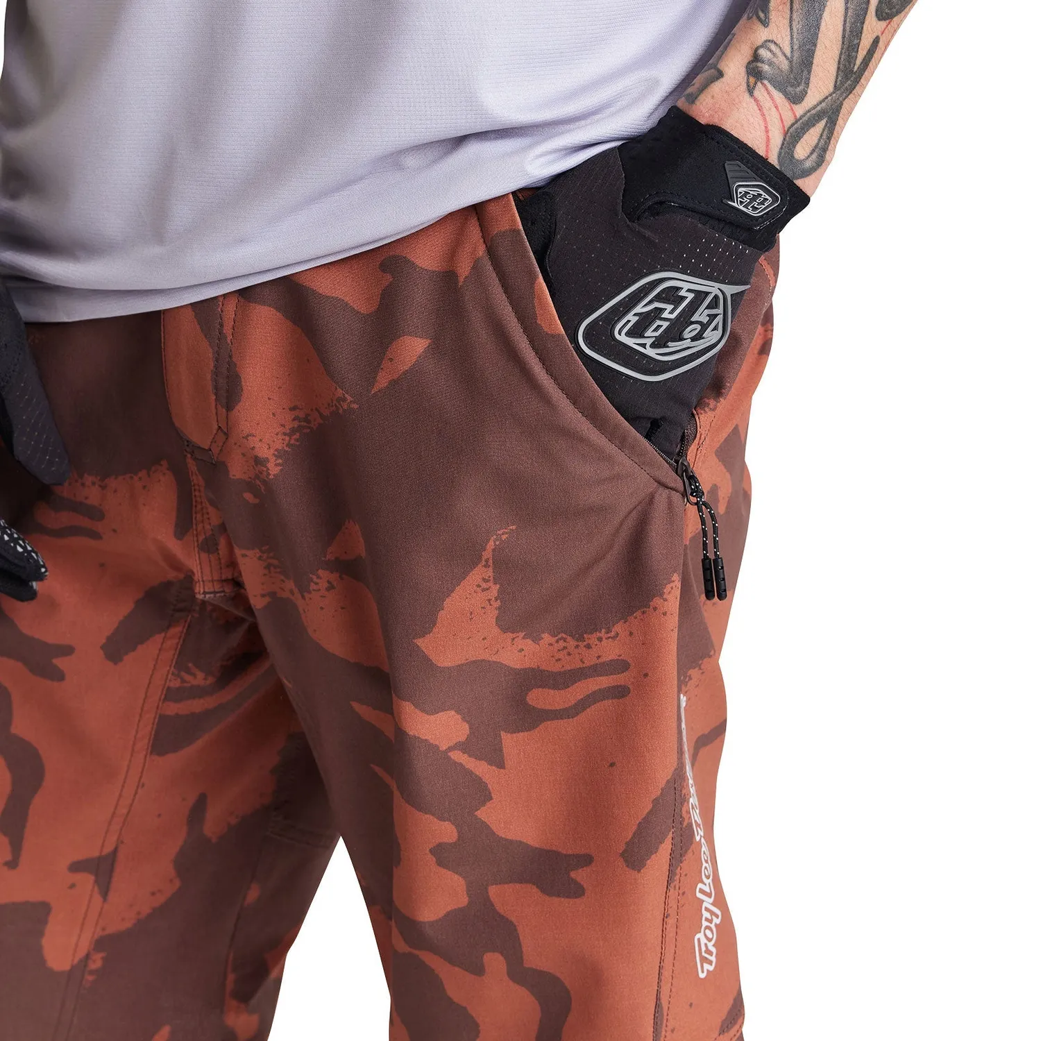 Troy Lee Designs Skyline shorts mtb brick regolabili