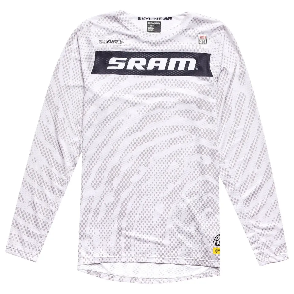 Troy Lee Designs Skyline Air LS Jersey SRAM Roots maglia Cement