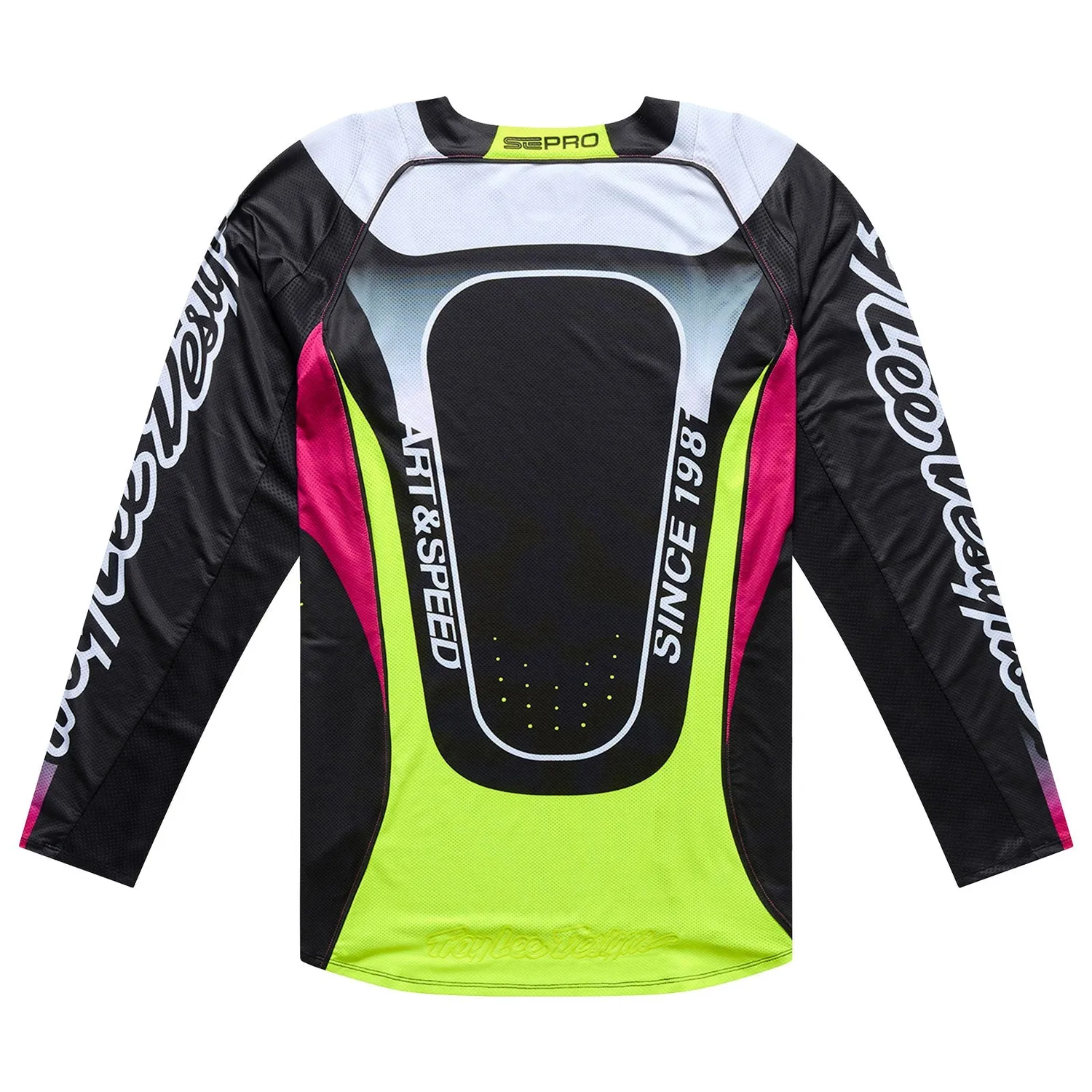Troy Lee Designs SE Pro Salvo maglia moto Black White elasticizzata
