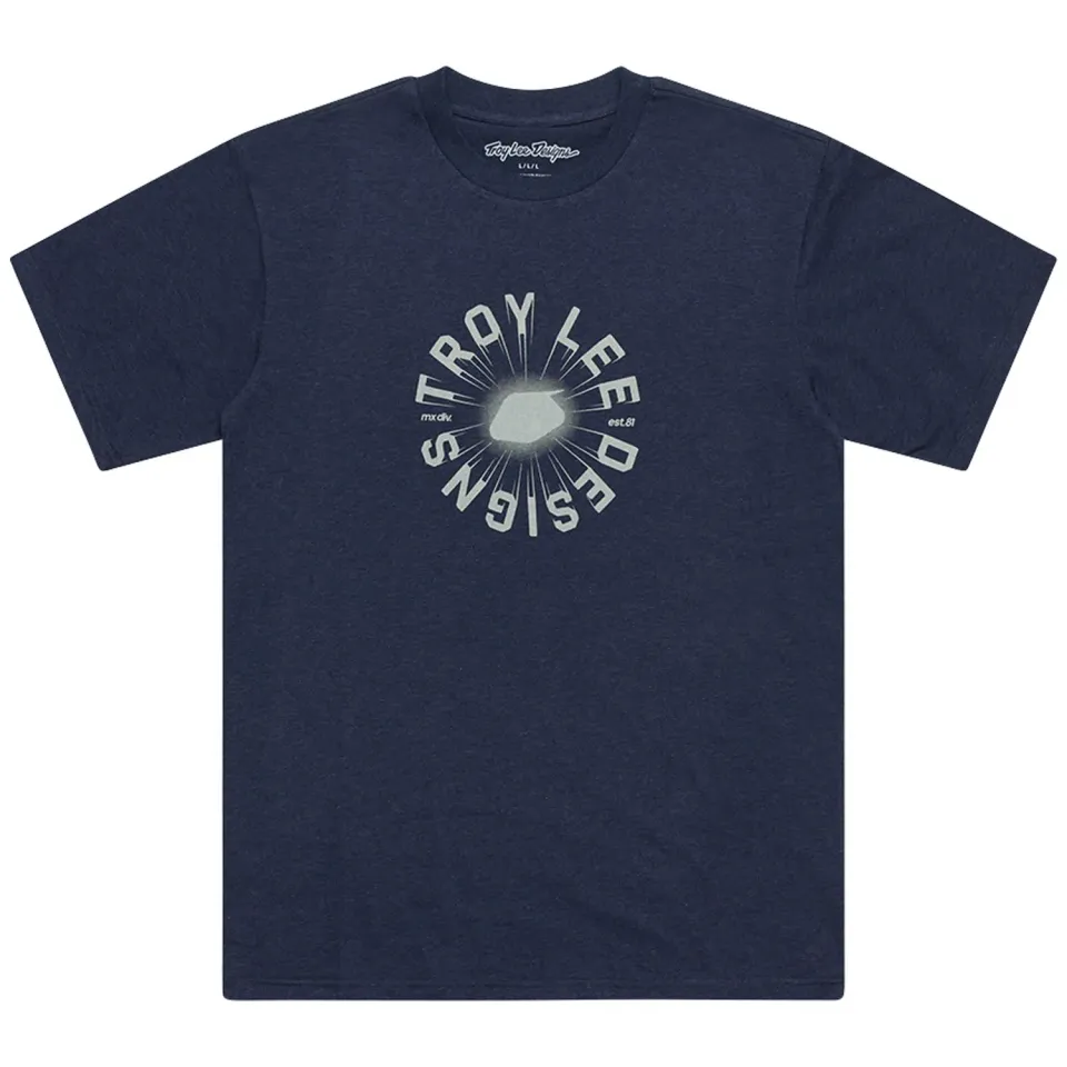 Troy Lee Designs Rotation t-shirt Navy Heather