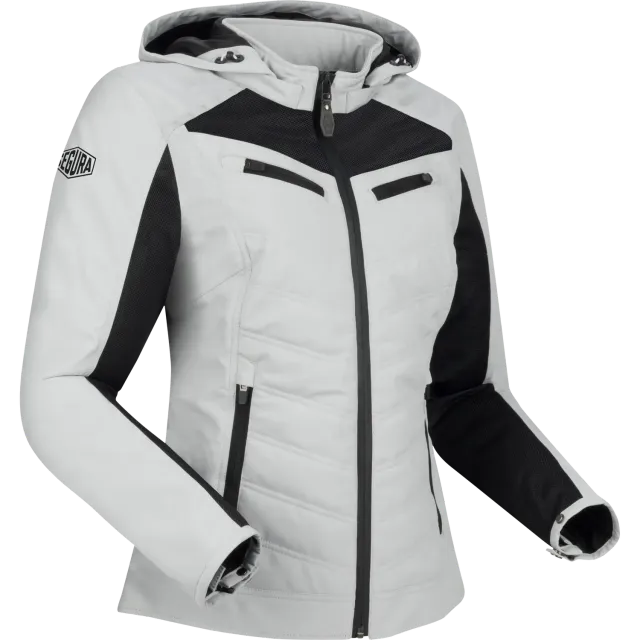Segura Lady Natcho Vented giacca moto donna grigio estate
