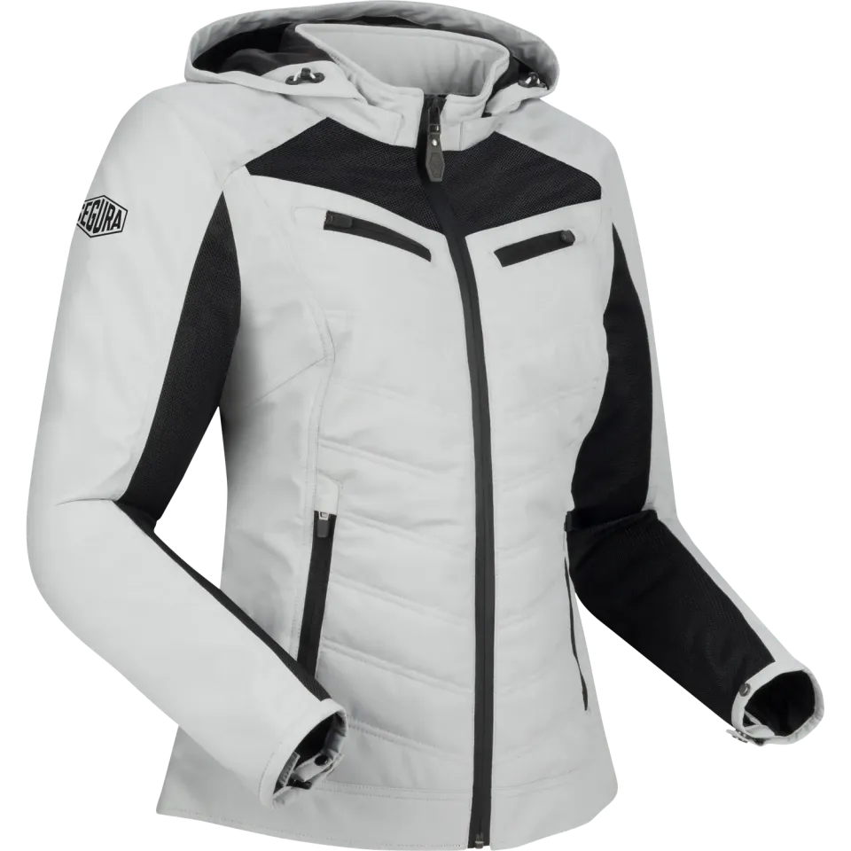 Segura Lady Natcho Vented giacca moto donna grigio estate
