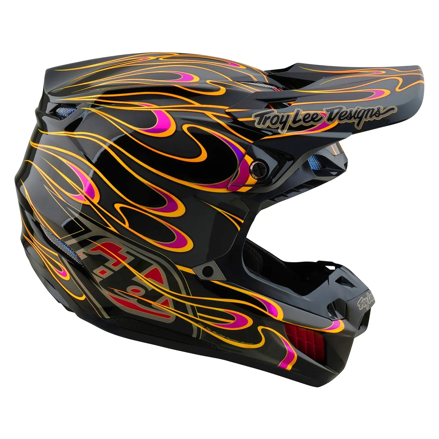 Troy Lee Designs SE5 Composite MIPS casco moto nero grigio