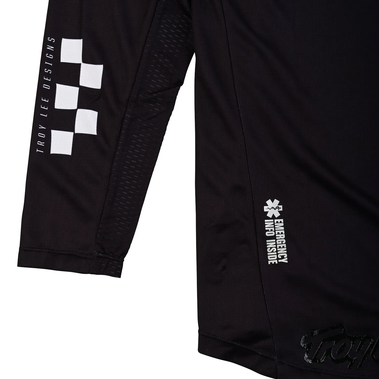 Troy Lee Designs Scout GP Ripper maglia moto nera traspirante