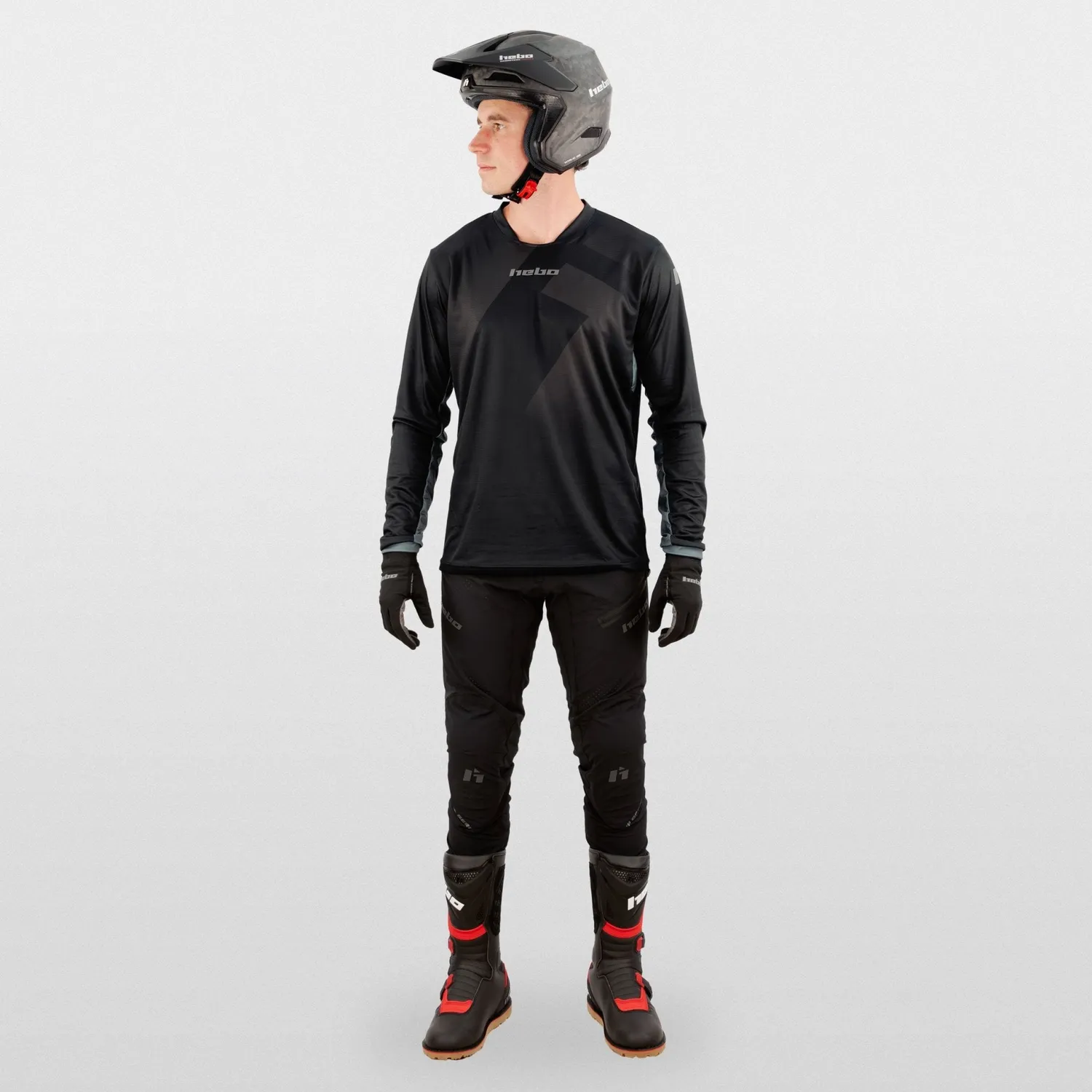 Hebo Tech HE2250N t-shirt tecnica nera 180 g