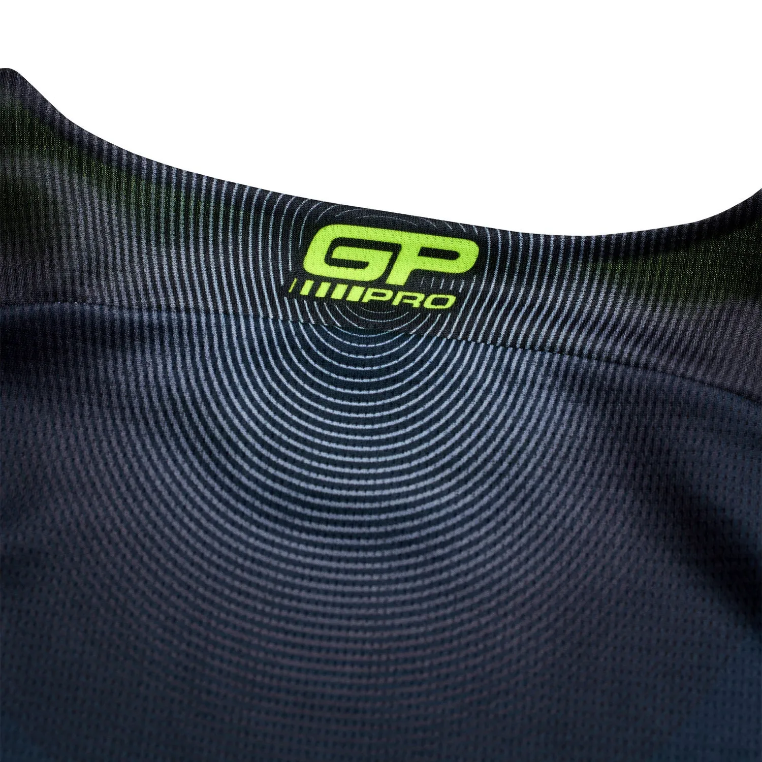 Troy Lee Designs GP Pro Imprint maglia moto grigio giallo XL