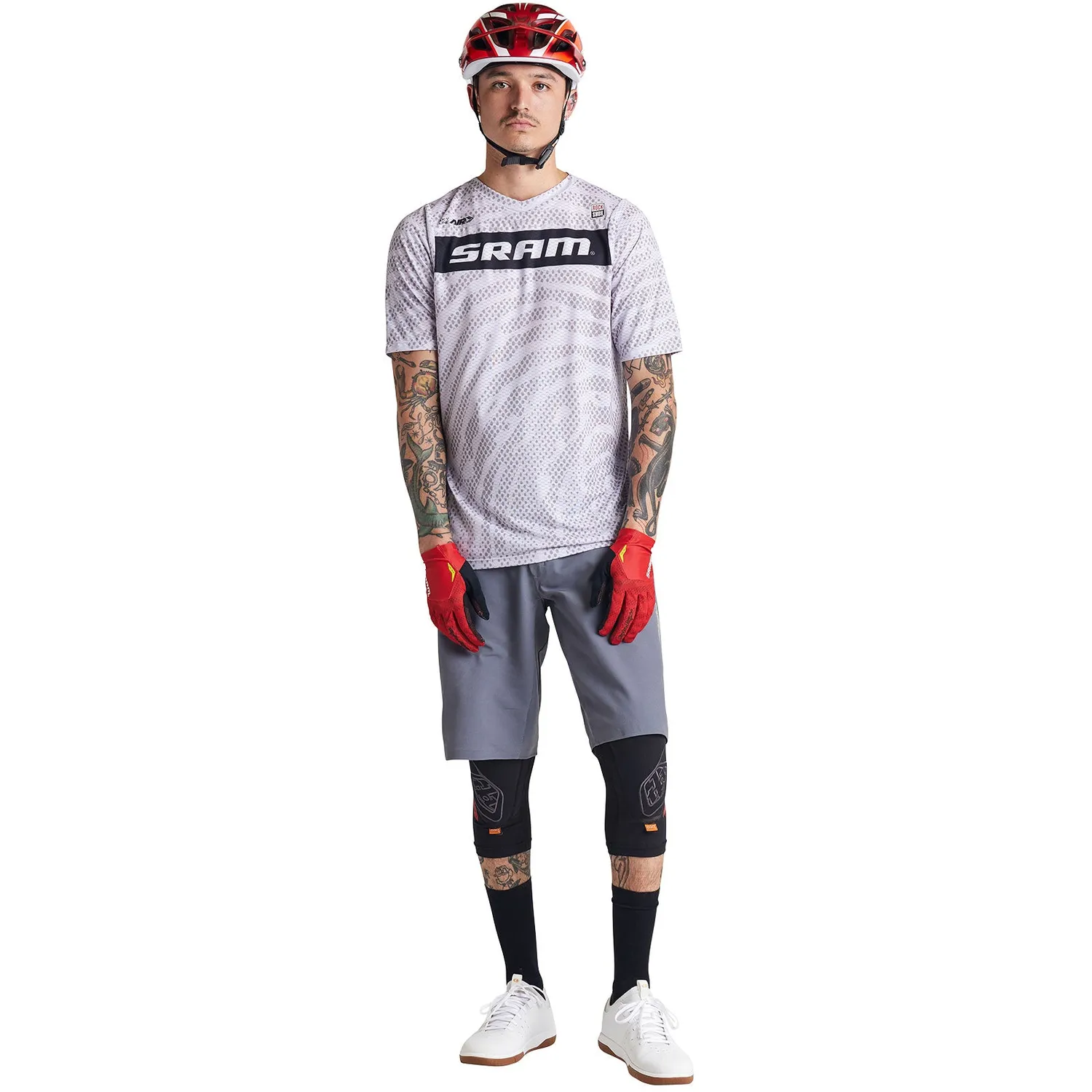 Troy Lee Designs Skyline Air SS SRAM Roots maglia mtb Cement