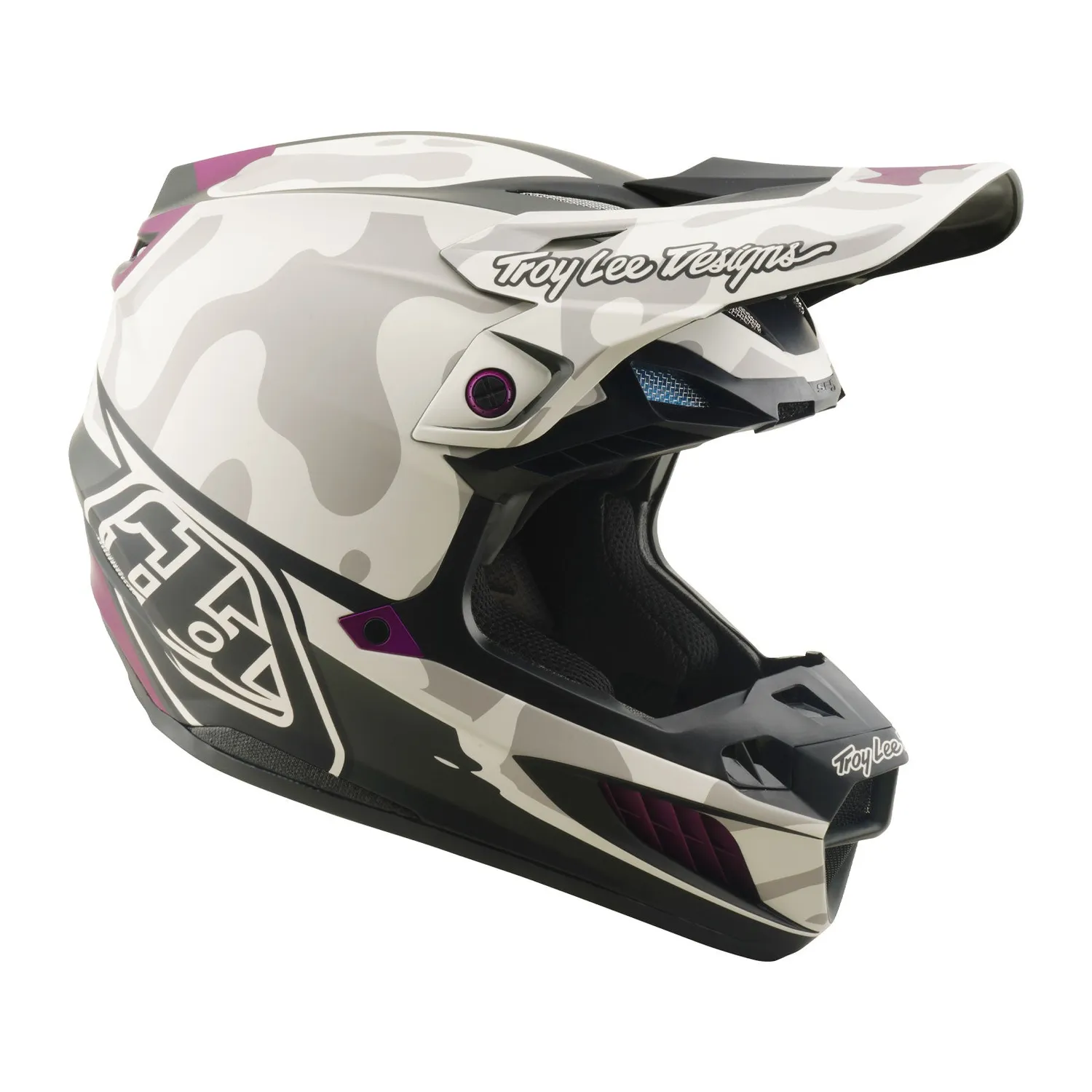 Troy Lee Designs SE5 Composite MIPS casco cross pumice composito
