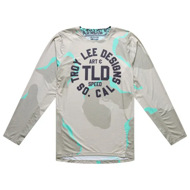 Troy Lee Designs GP Pro Air maglia moto Camo Aqua Desert