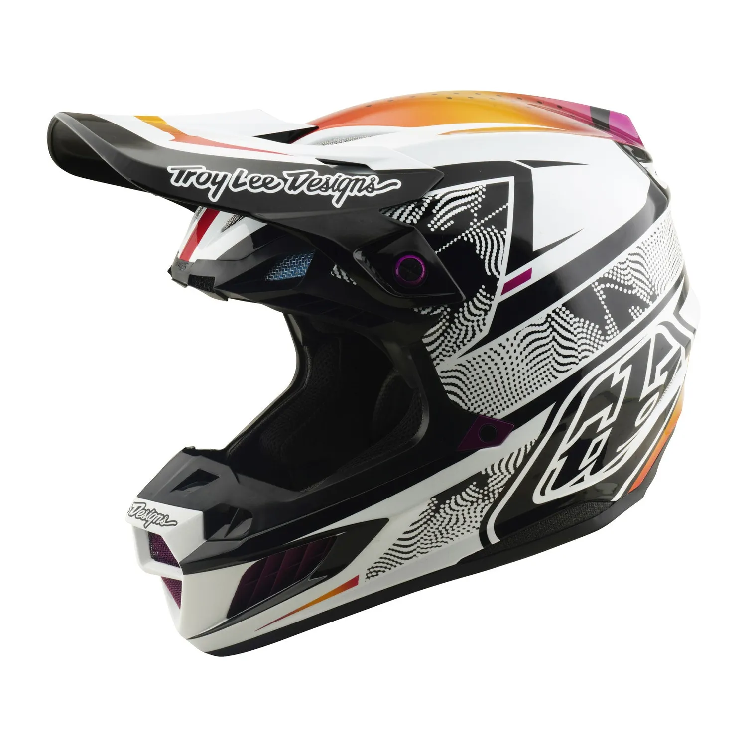 Troy Lee Designs SE5 Composite MIPS casco moto nero protettivo