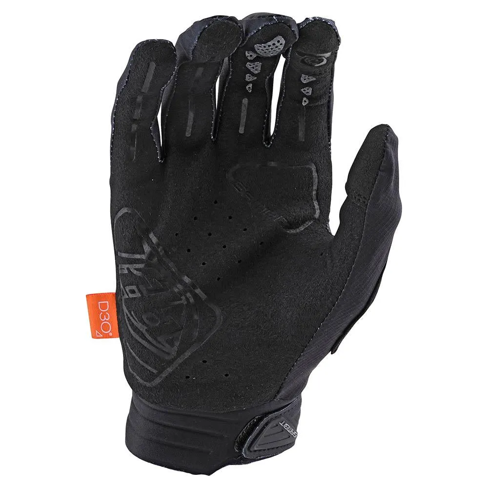 Troy Lee Designs Gambit Solid guanti moto neri D3O