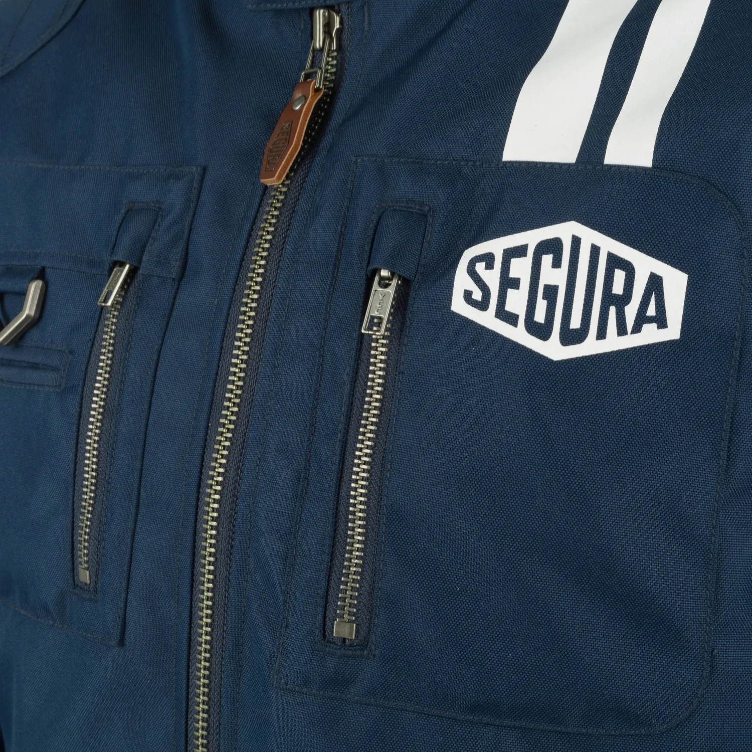 Segura Scorpio giacca moto uomo blu bianco traspirante