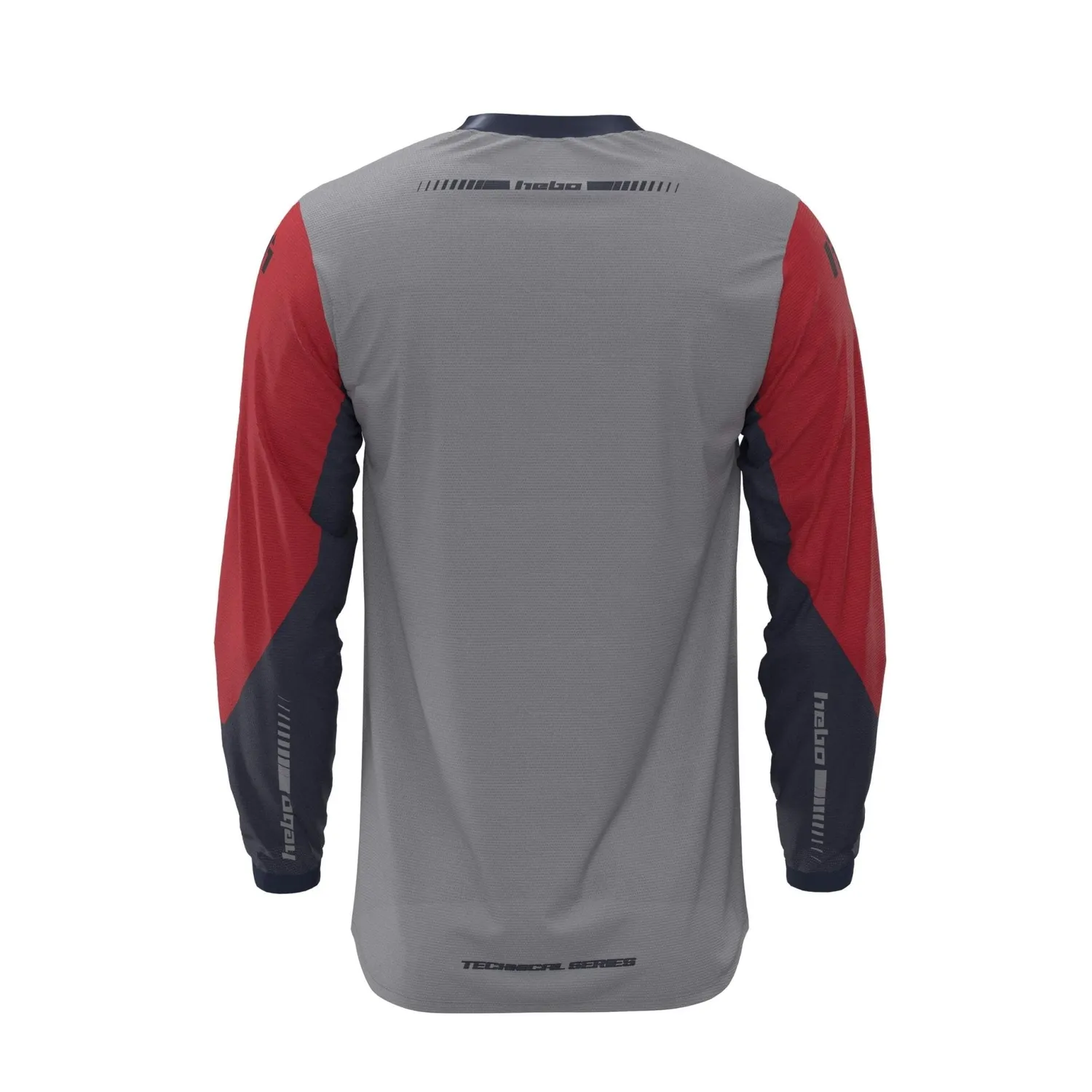 Hebo Tech maglia trial blu traspirante UPF50