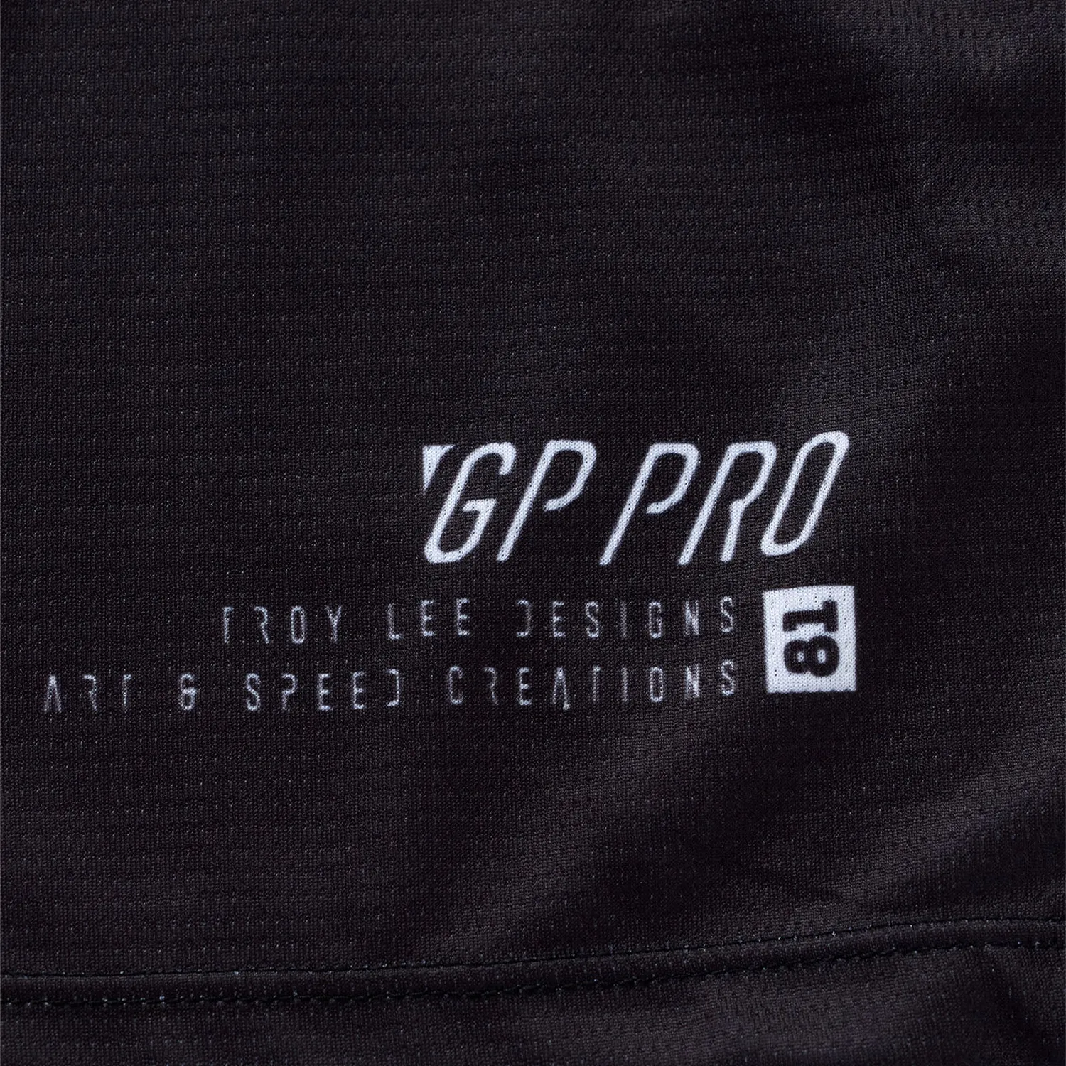 Troy Lee Designs GP Pro Swerve maglia moto nero rosso