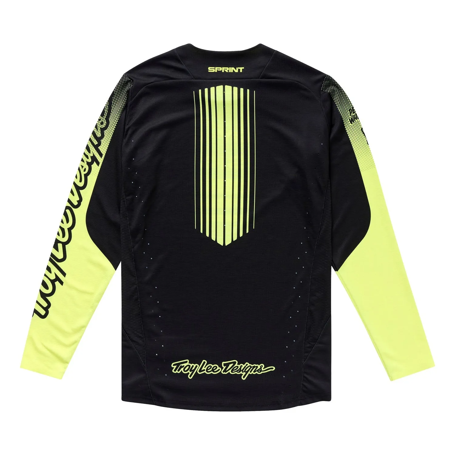 Troy Lee Designs Sprint Segment maglia mtb nera traspirante