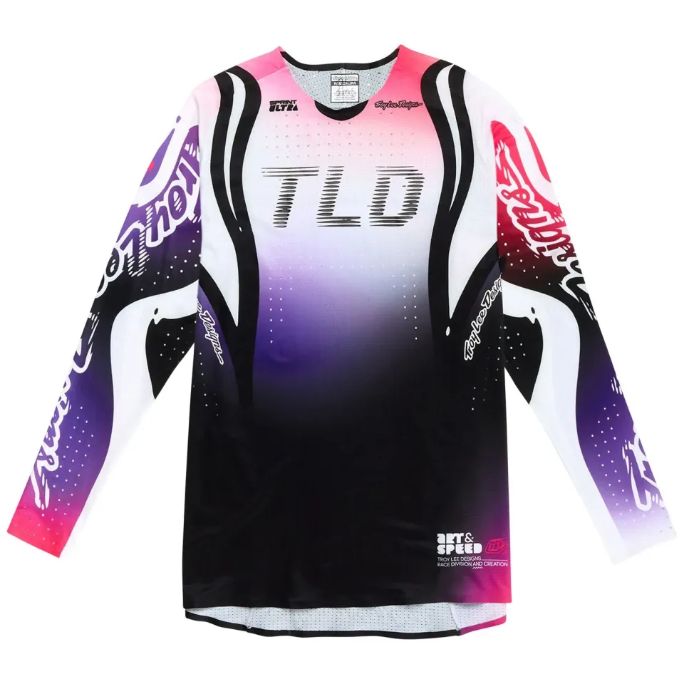 Troy Lee Designs Sprint Ultra maglia mtb Drip Purple manica lunga