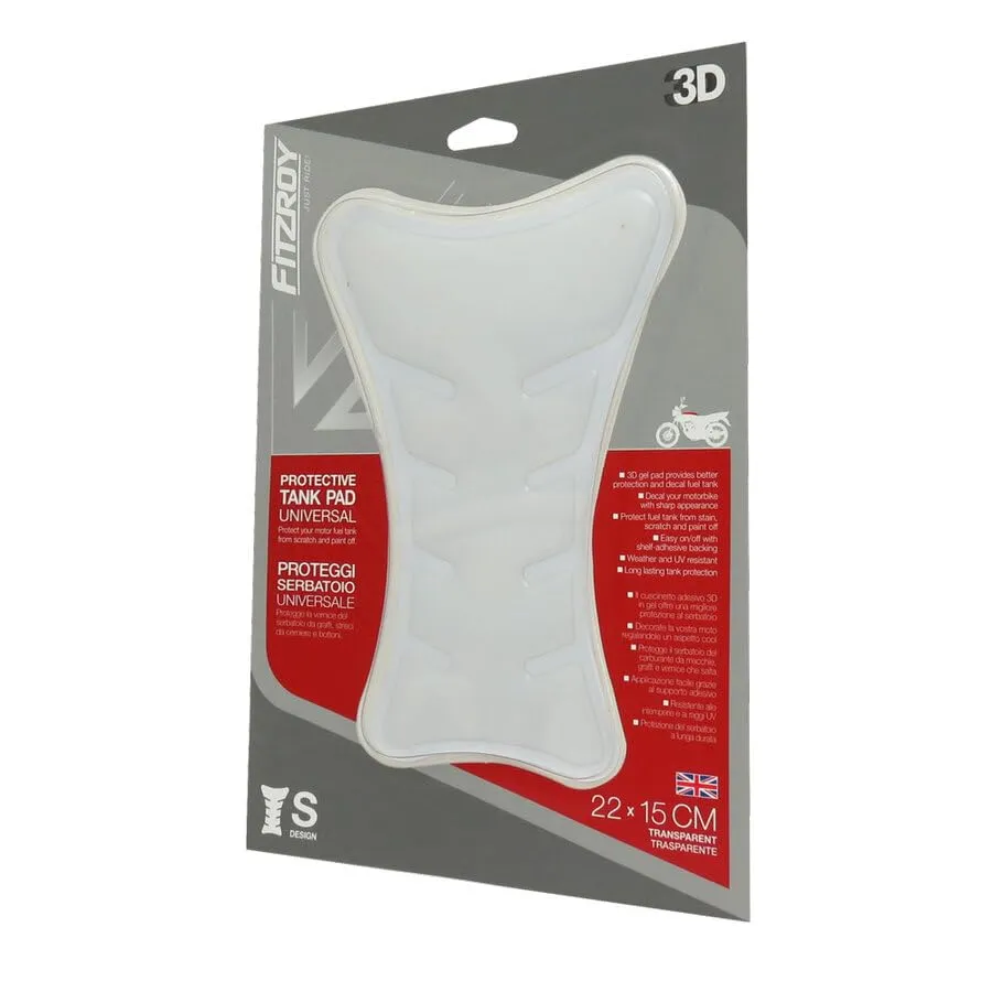 Fitzroy S Type paraserbatoio trasparente 22x15 cm