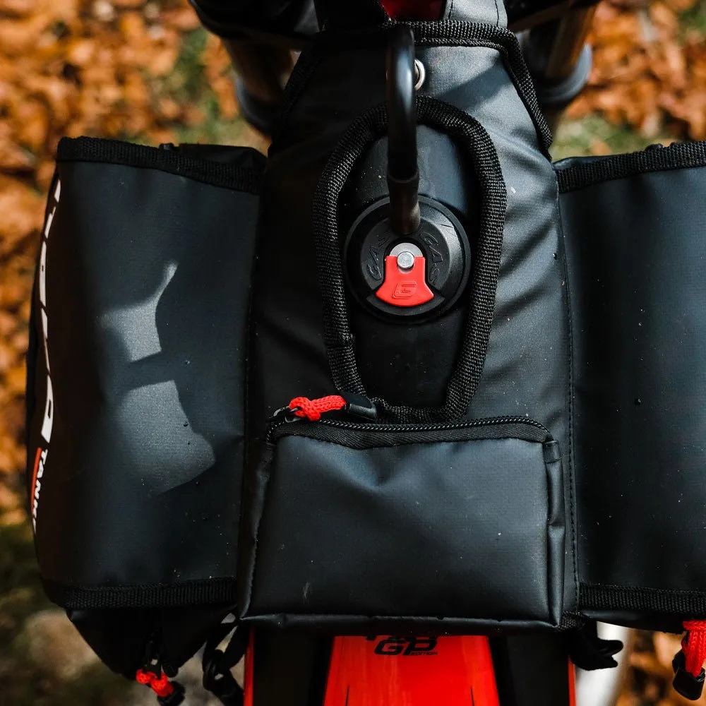 Hebo HE8133 borsa serbatoio moto trial unica compatta