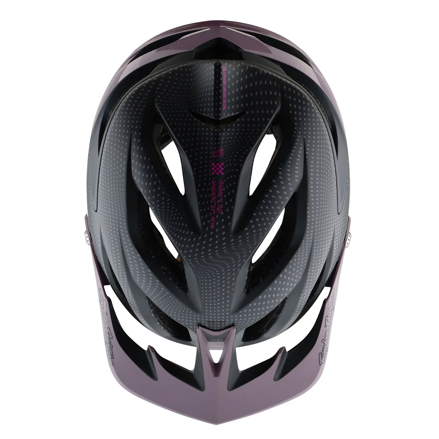 Troy Lee Designs A3 casco mtb viola MIPS misura M/L
