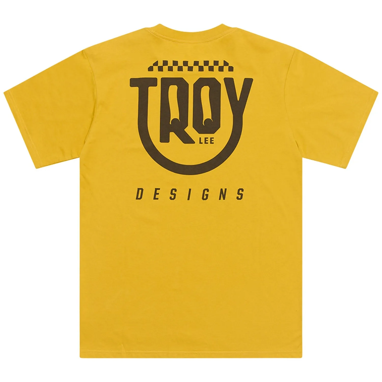 Troy Lee Designs Smiley t-shirt uomo Gold cotone