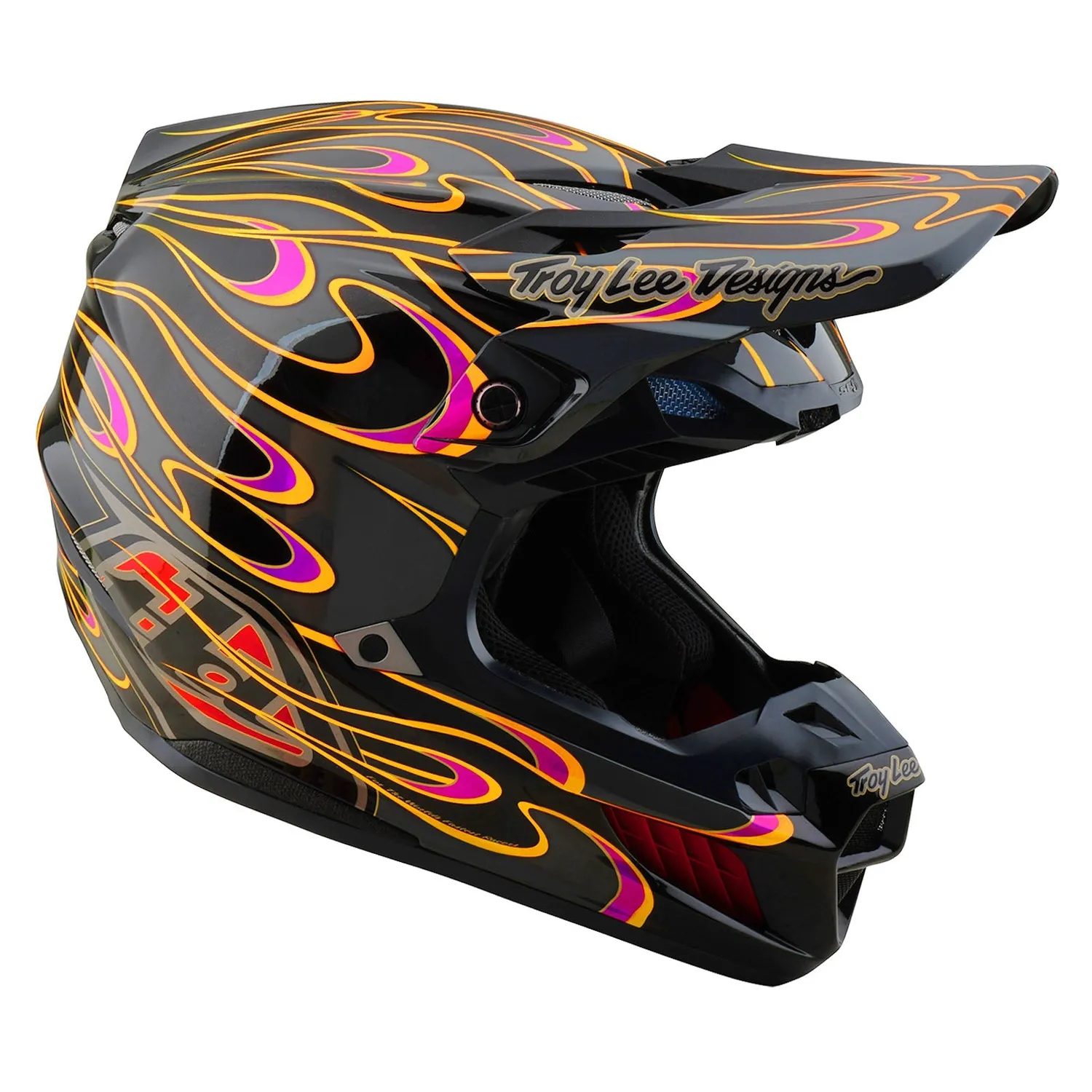 Troy Lee Designs SE5 Composite MIPS casco moto nero grigio