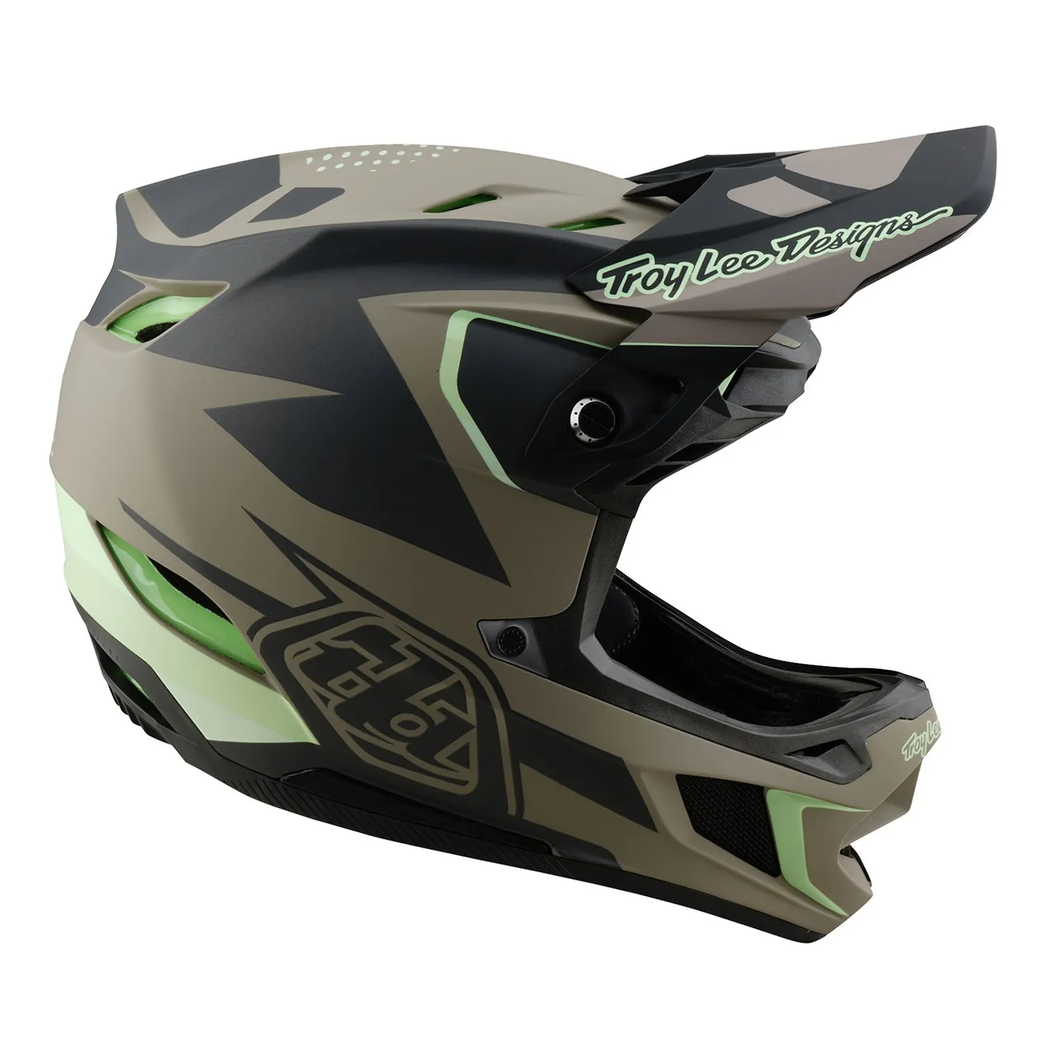 Troy Lee Designs D4 Composite casco integrale Timber MIPS leggero