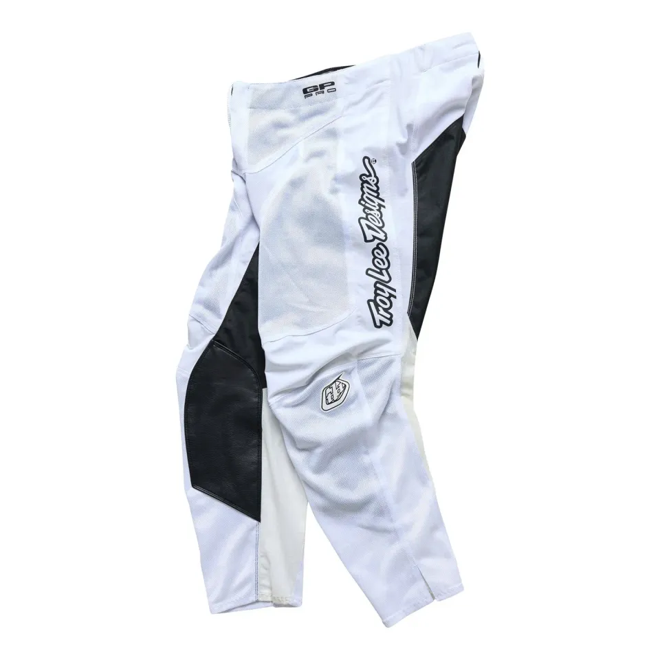 Troy Lee Designs GP Pro Air pantaloni moto Mono bianco traforati