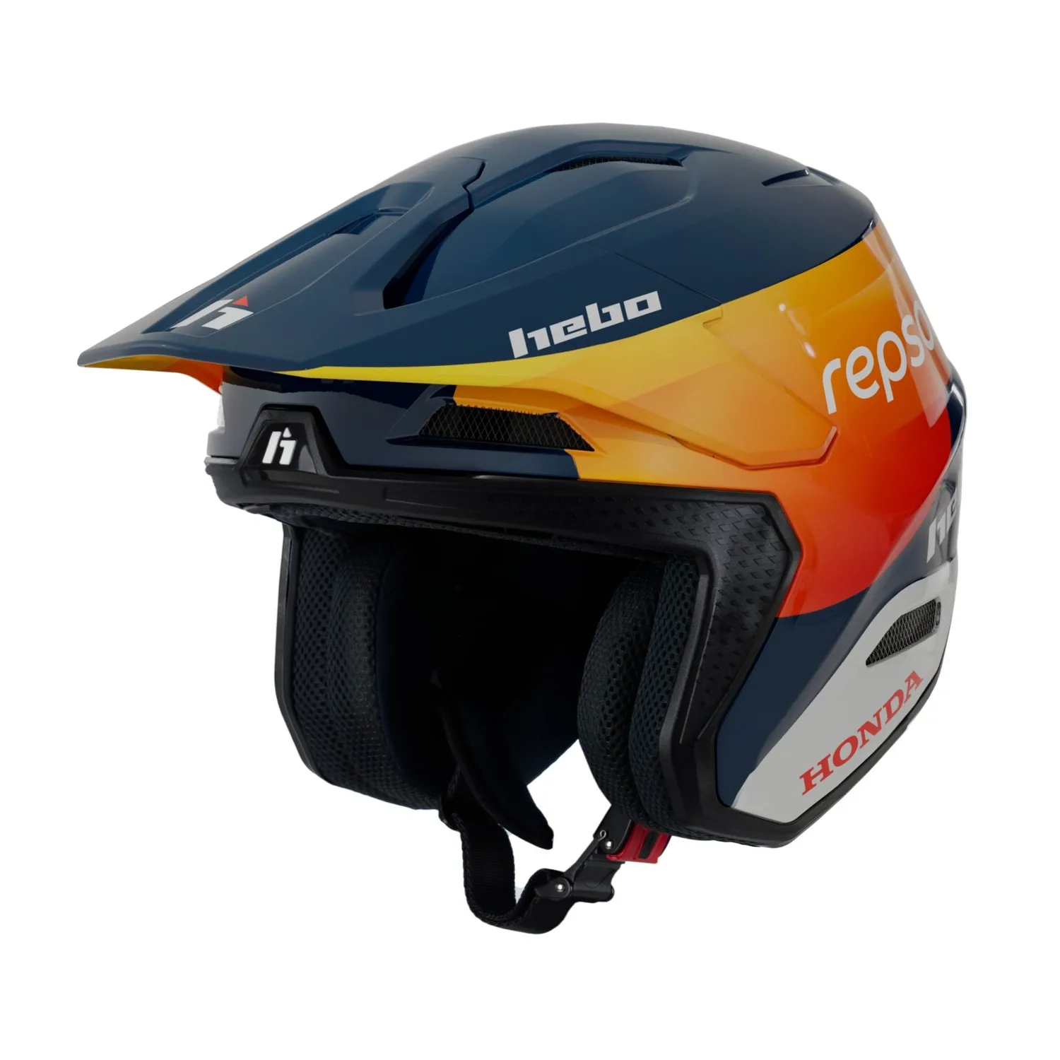 Hebo Zone Pro Montesa Team casco trial ECE 22-06