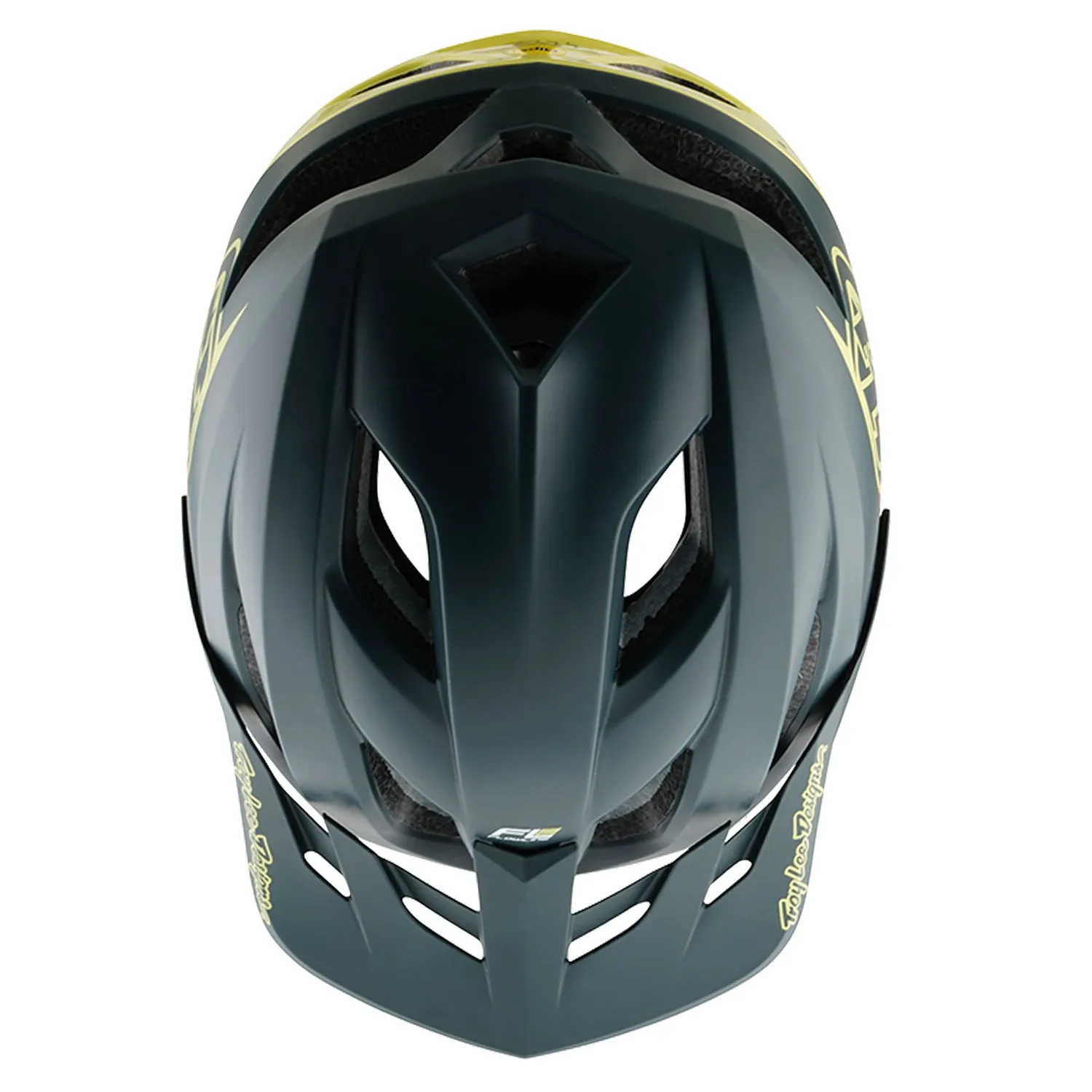 Troy Lee Designs Flowline SE Casco MTB Grigio Giallo M/L