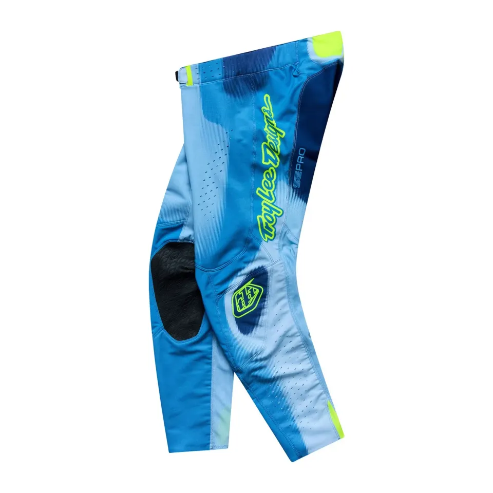 Troy Lee Designs SE Pro Pant Illusion pantaloni cross slate giallo