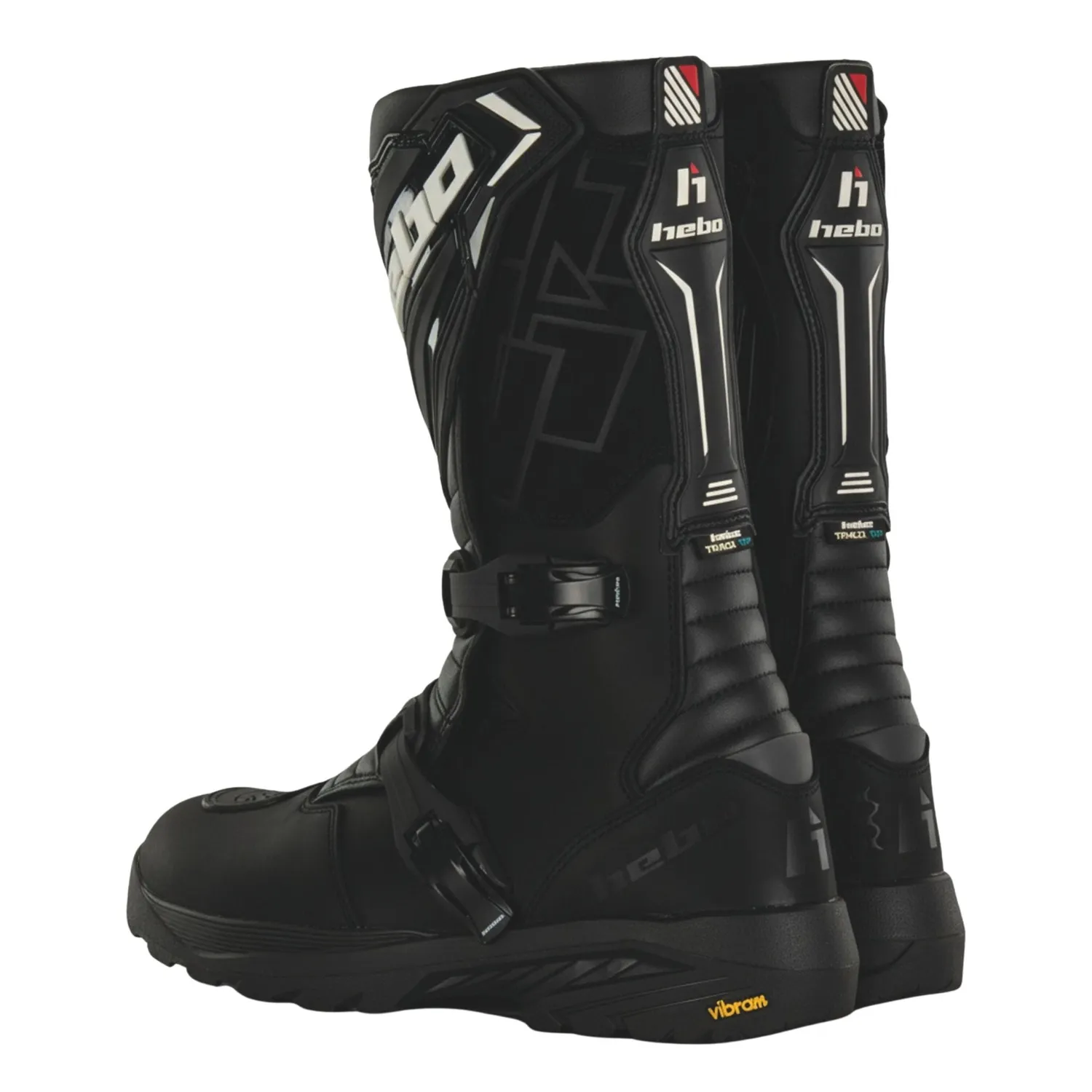 Hebo Track stivali adventure neri impermeabili