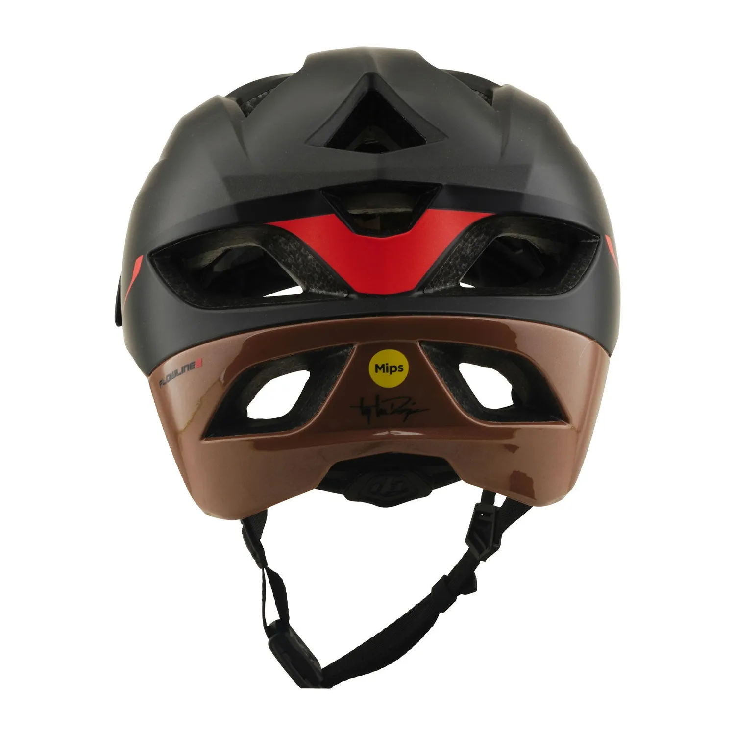 Troy Lee Designs Flowline SE casco bici grigio sienna MIPS