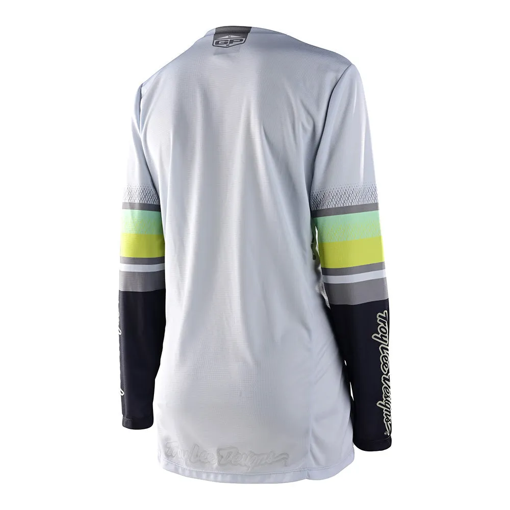 Troy Lee Designs GP maglia moto donna bianca manica lunga