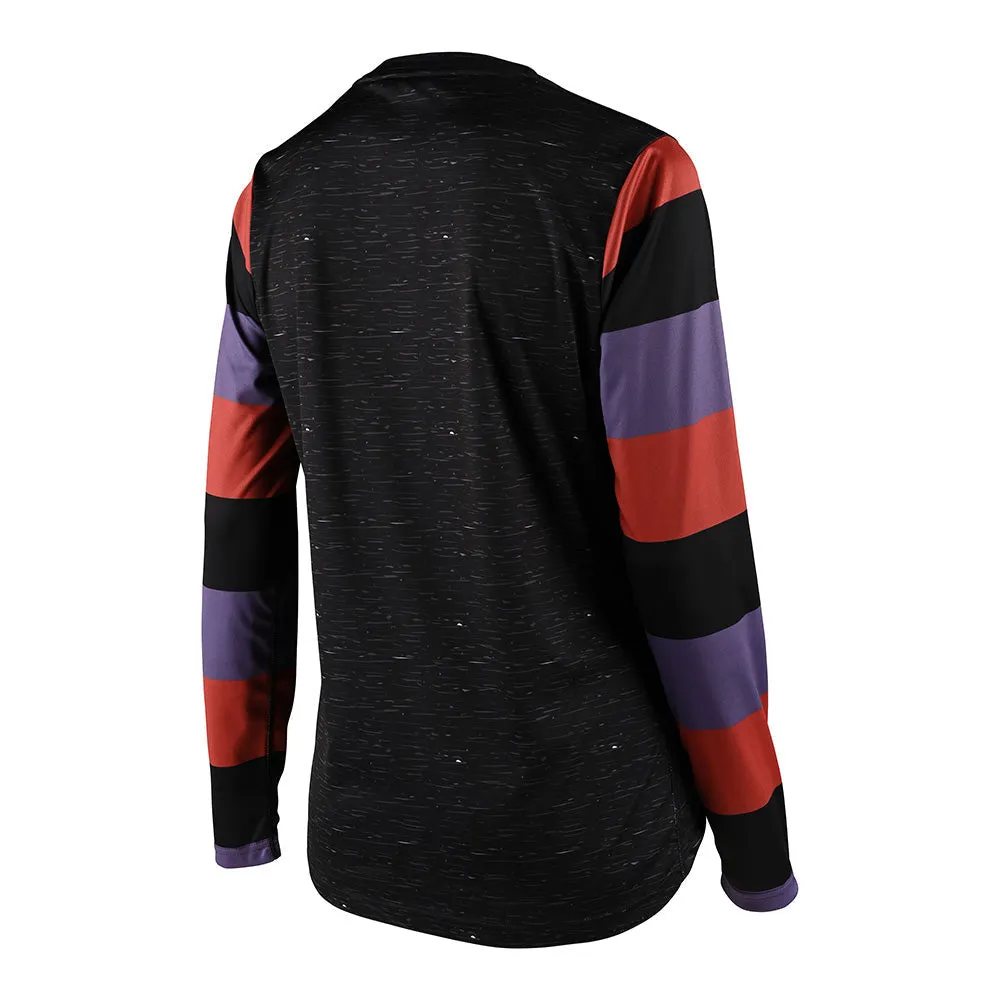 Troy Lee Designs Lilium maglia donna manica lunga Rugby Black
