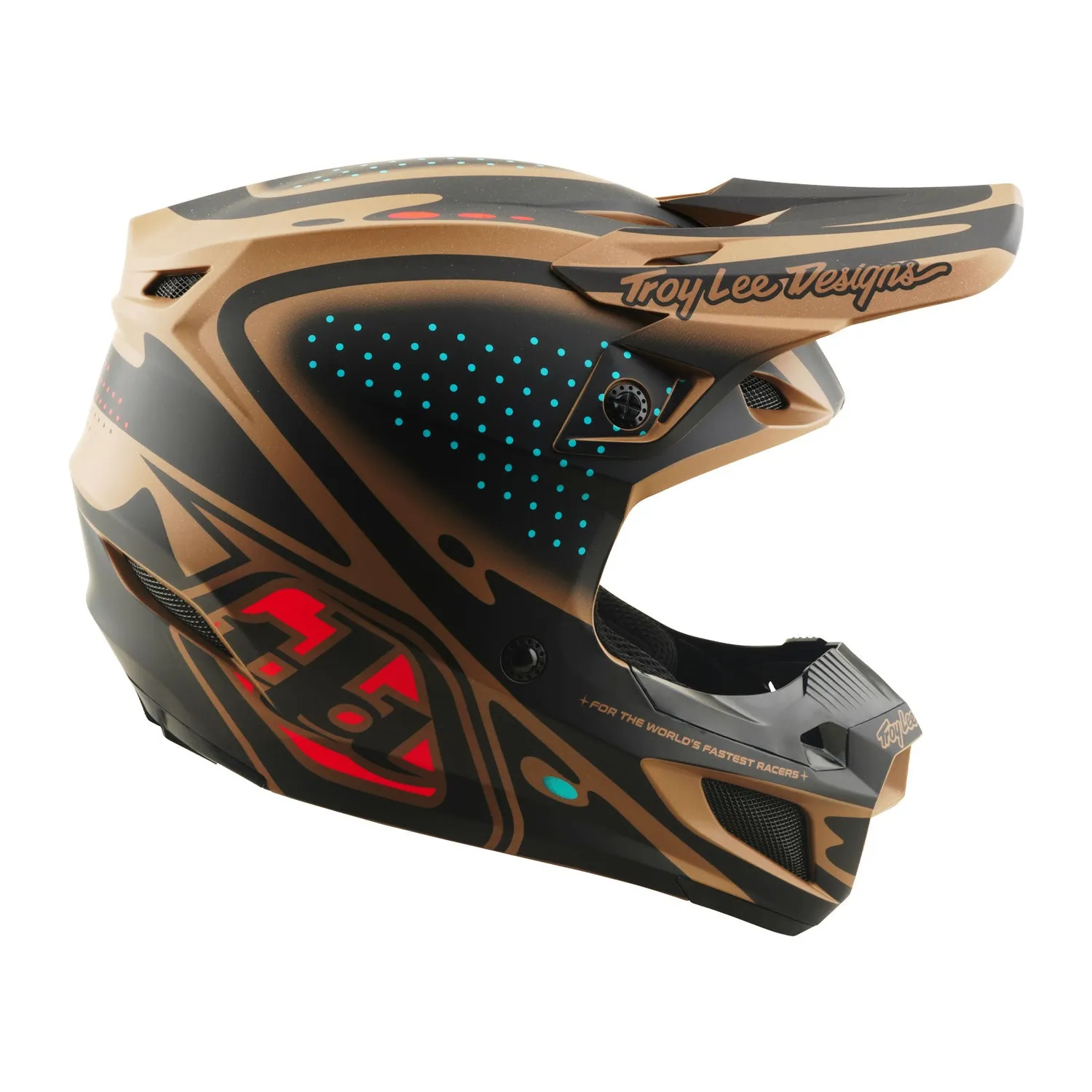 Troy Lee Designs SE5 Policarbonato casco cross Sienna MIPS
