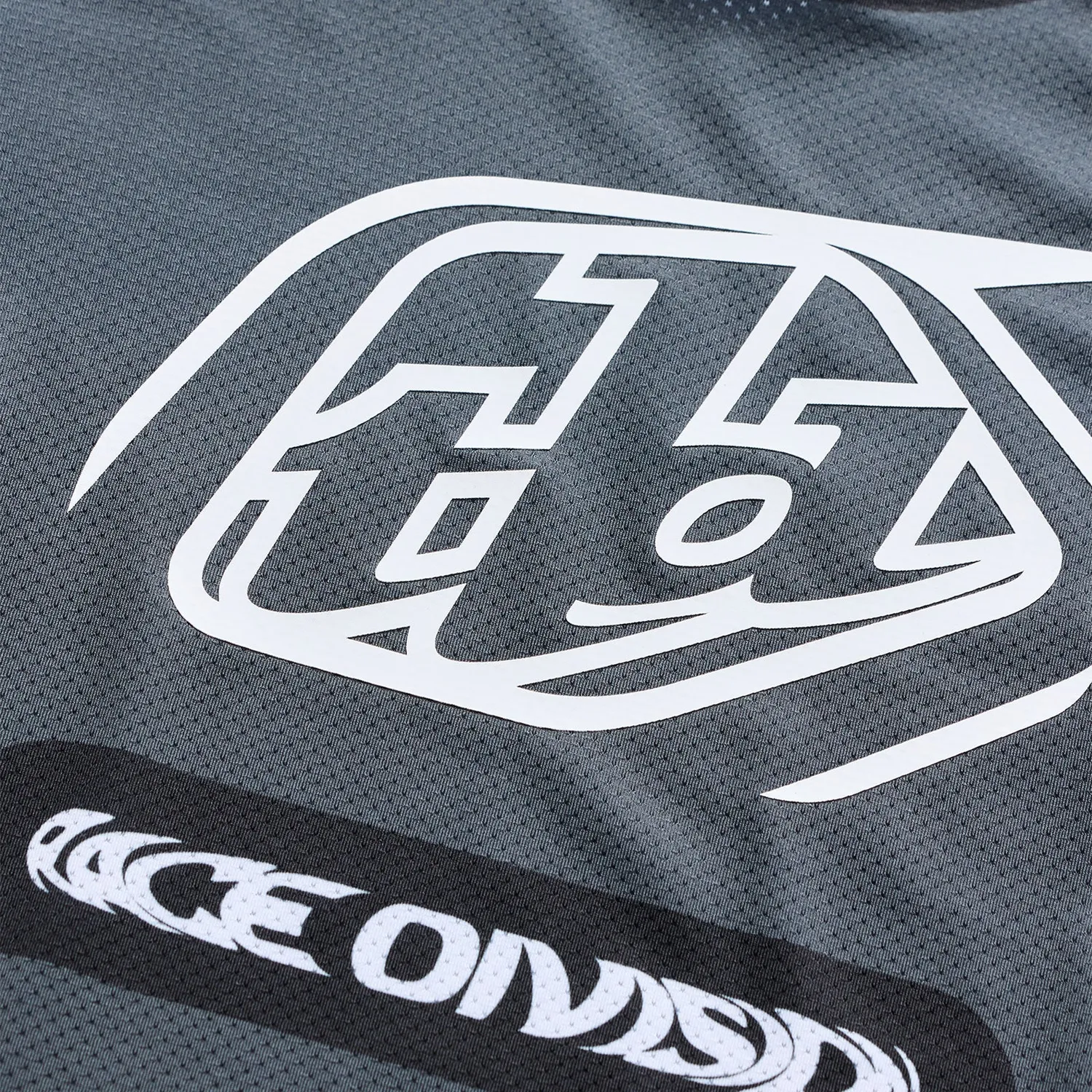 Troy Lee Designs SE Pro Sever maglia motocross nero/grigio manica lunga