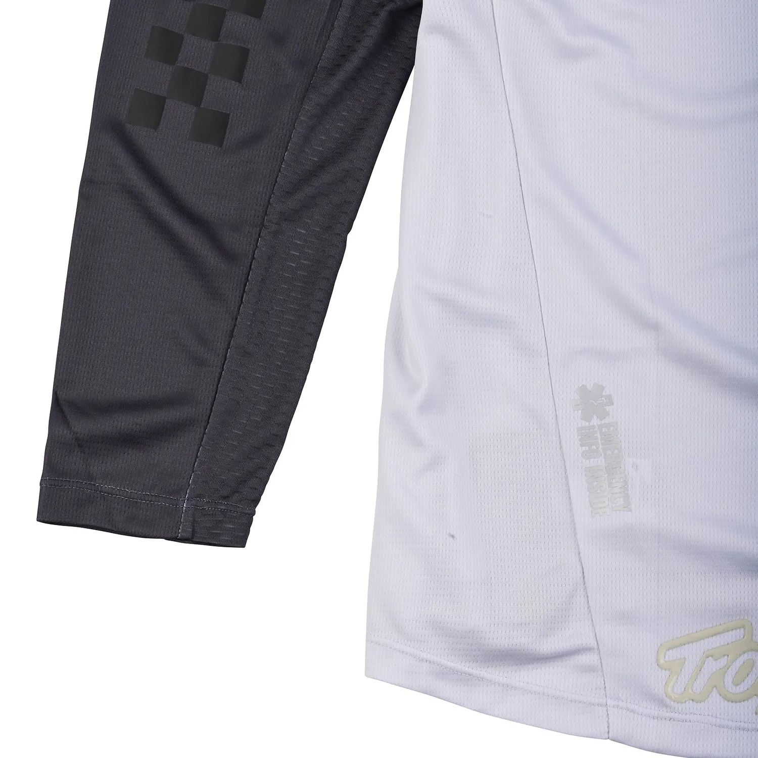 Troy Lee Designs Scout GP maglia moto Charcoal Fog manica lunga