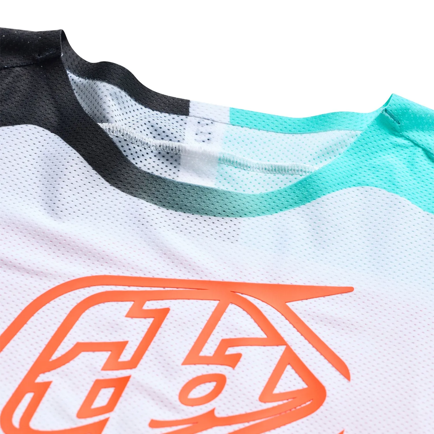 Troy Lee Designs SE Pro Sever maglia moto manica lunga bianco teal